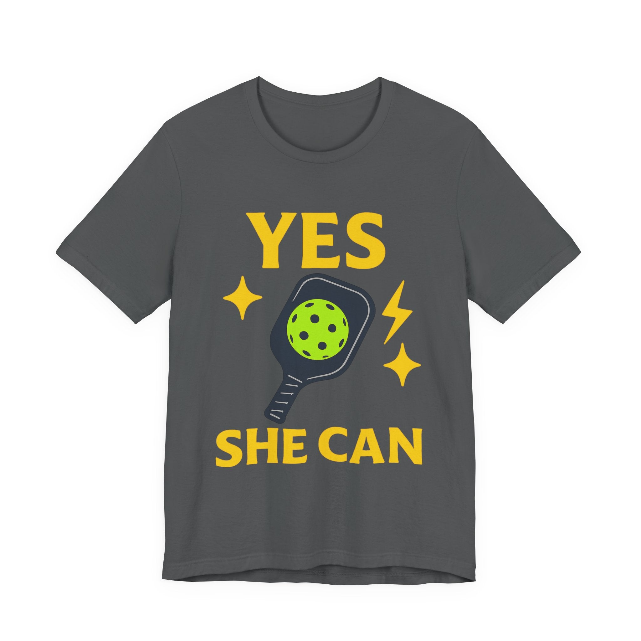 Yes, She Can Pickleball Unisex Tee