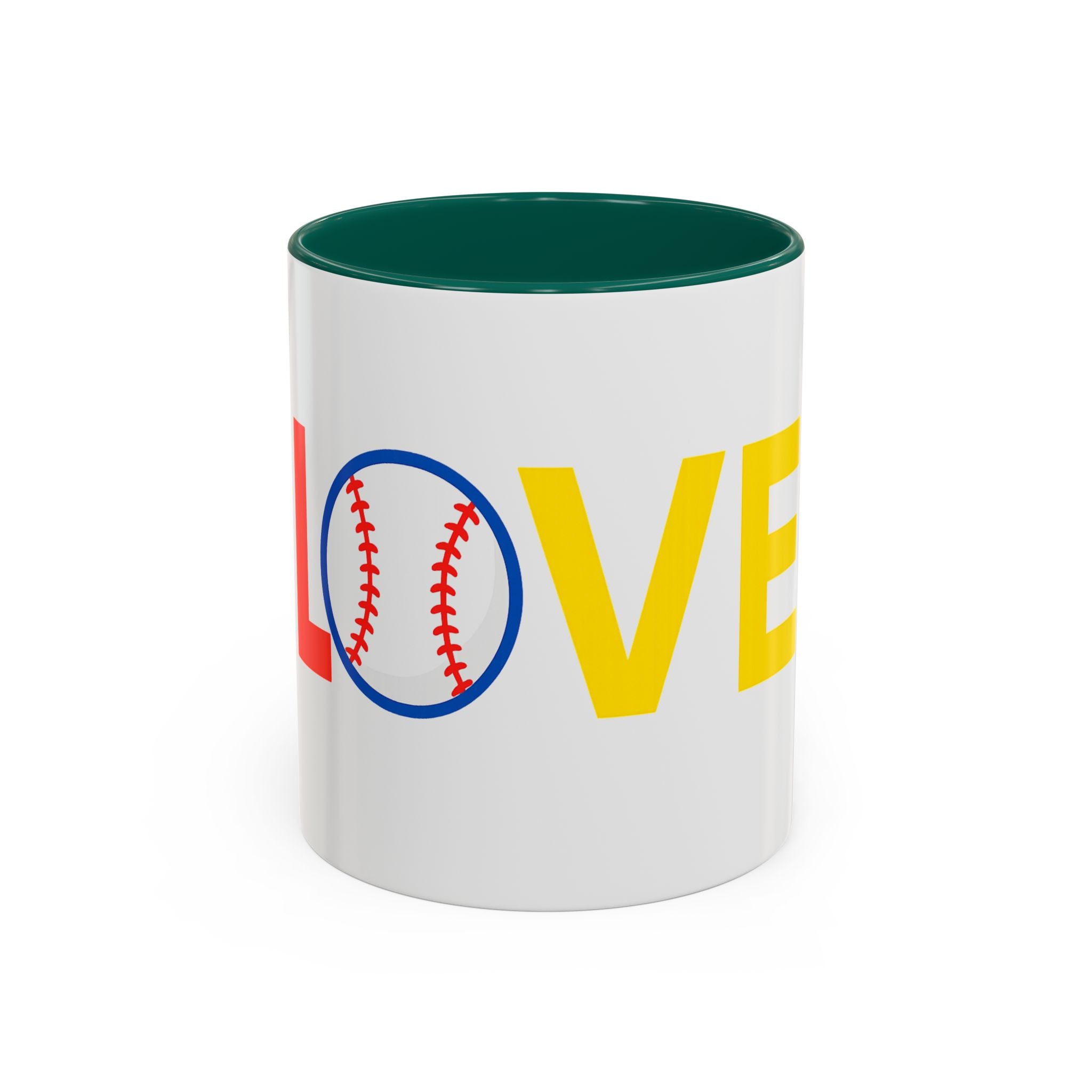 Baseball Love Mug - Colorful 11oz & 15oz Drinkware
