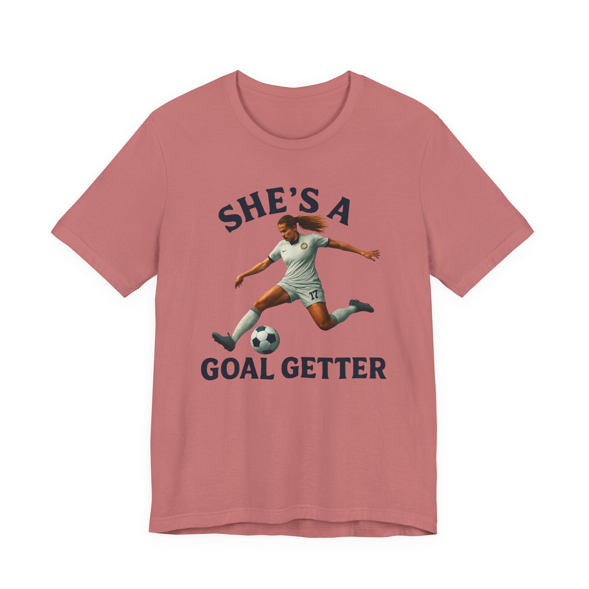 Goal Getter Unisex Jersey Tee | Soccer Shirt for Sports Lovers