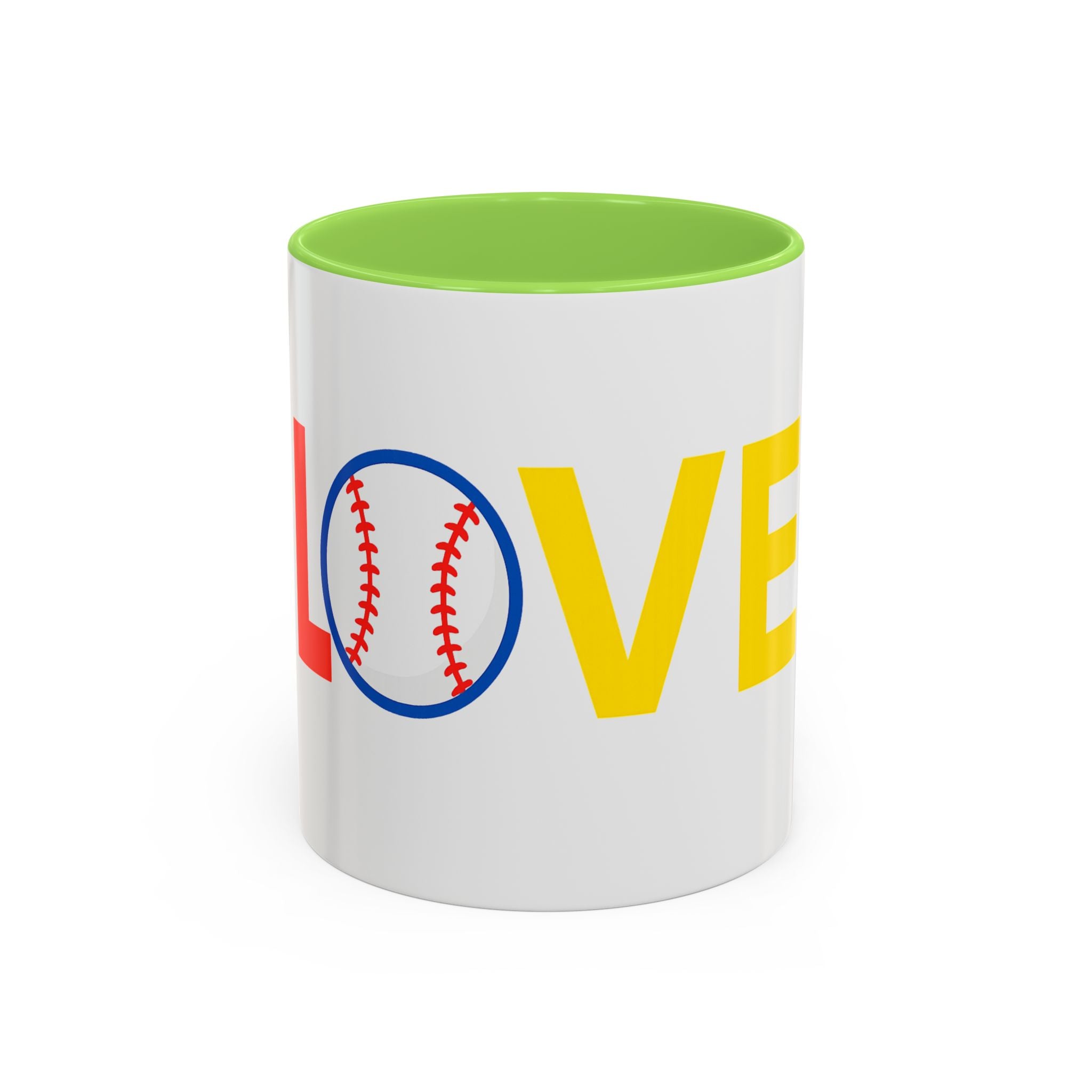 Baseball Love Mug - Colorful 11oz & 15oz Drinkware