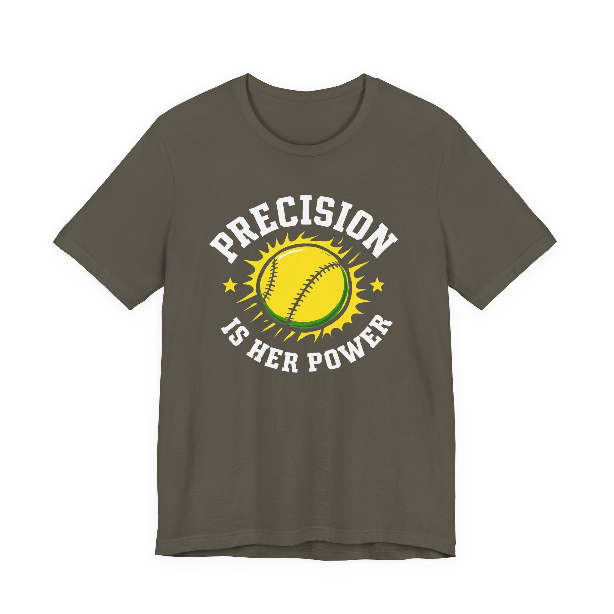Softball Empowerment Tee - Precision is Her Power