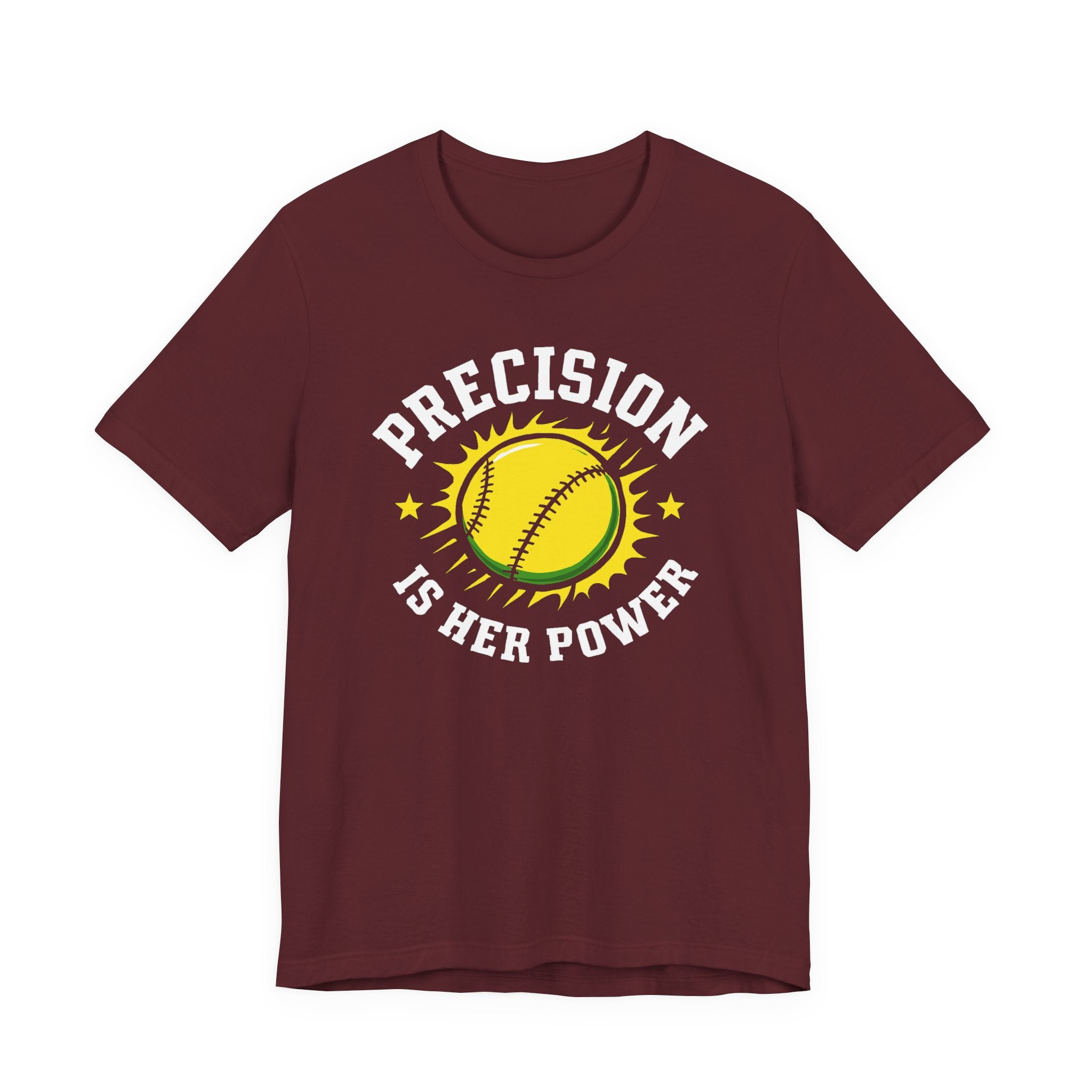 Softball Empowerment Tee - Precision is Her Power