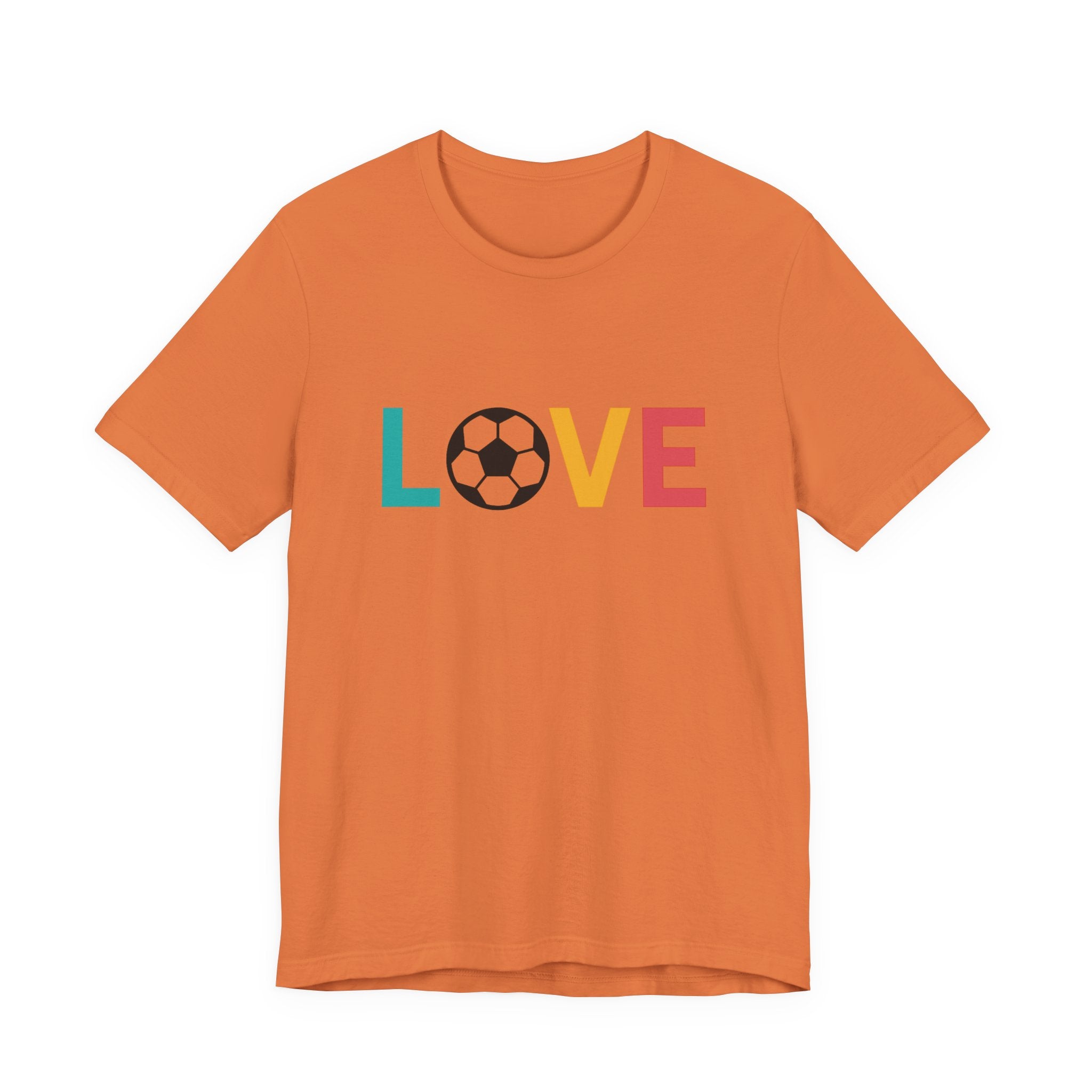 Love Soccer Unisex Tee, Sports Fan Shirt