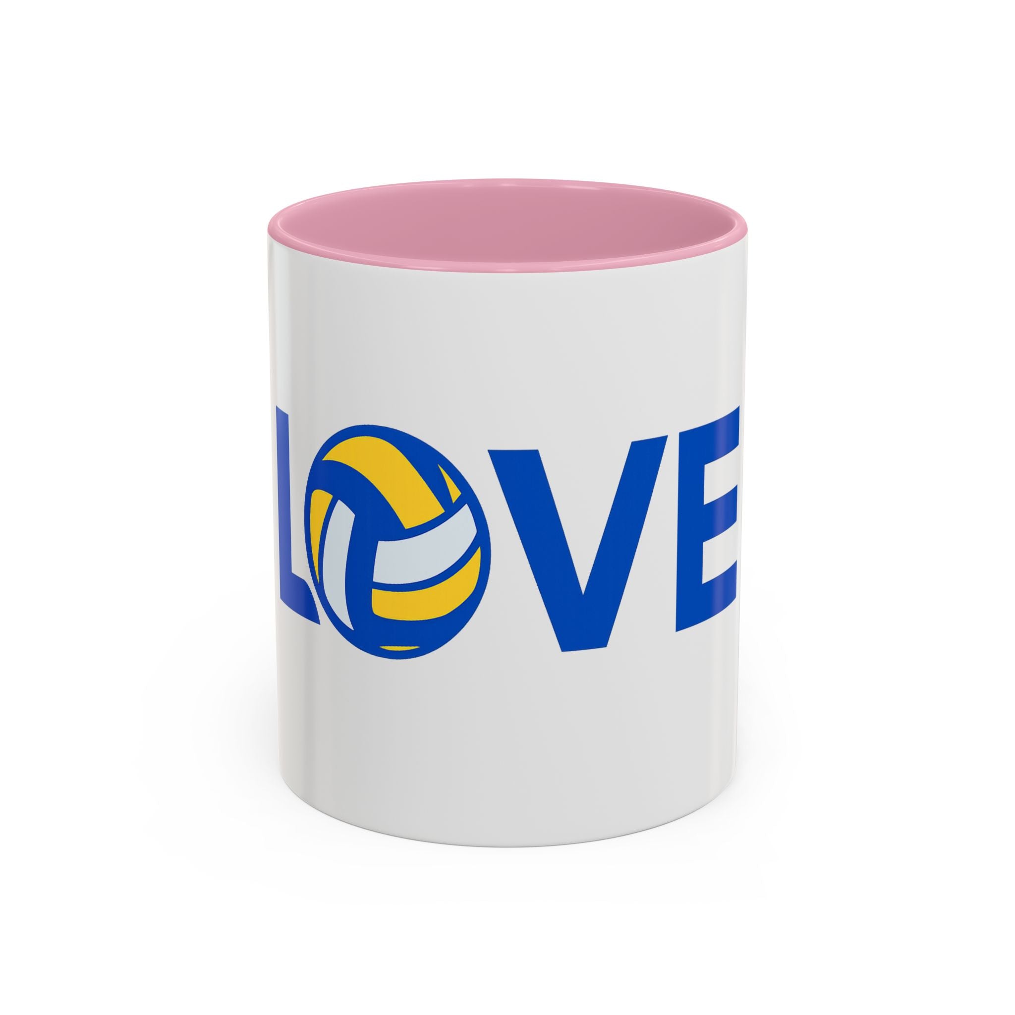 Volleyball Love Mug - 11oz & 15oz Colorful Coffee Cup