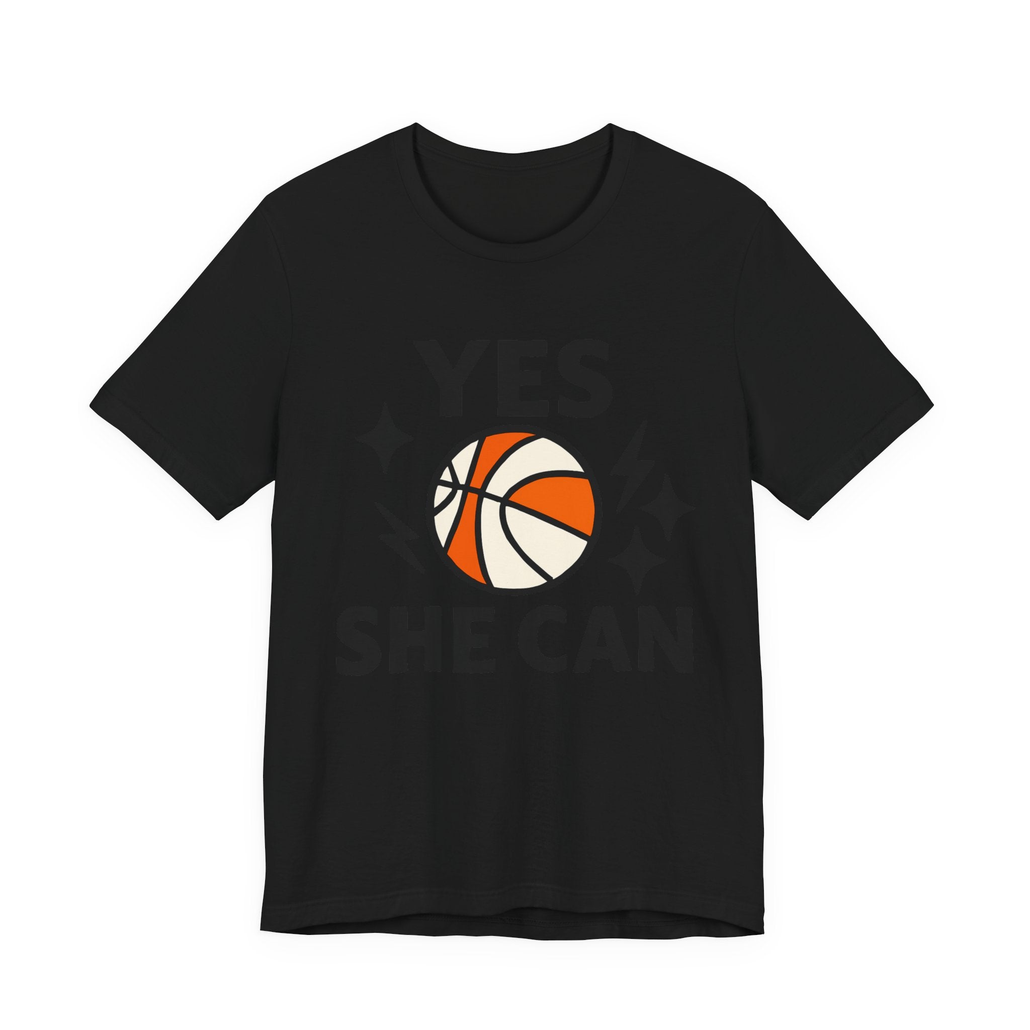 Yes, She Can Basketball Unisex Tee