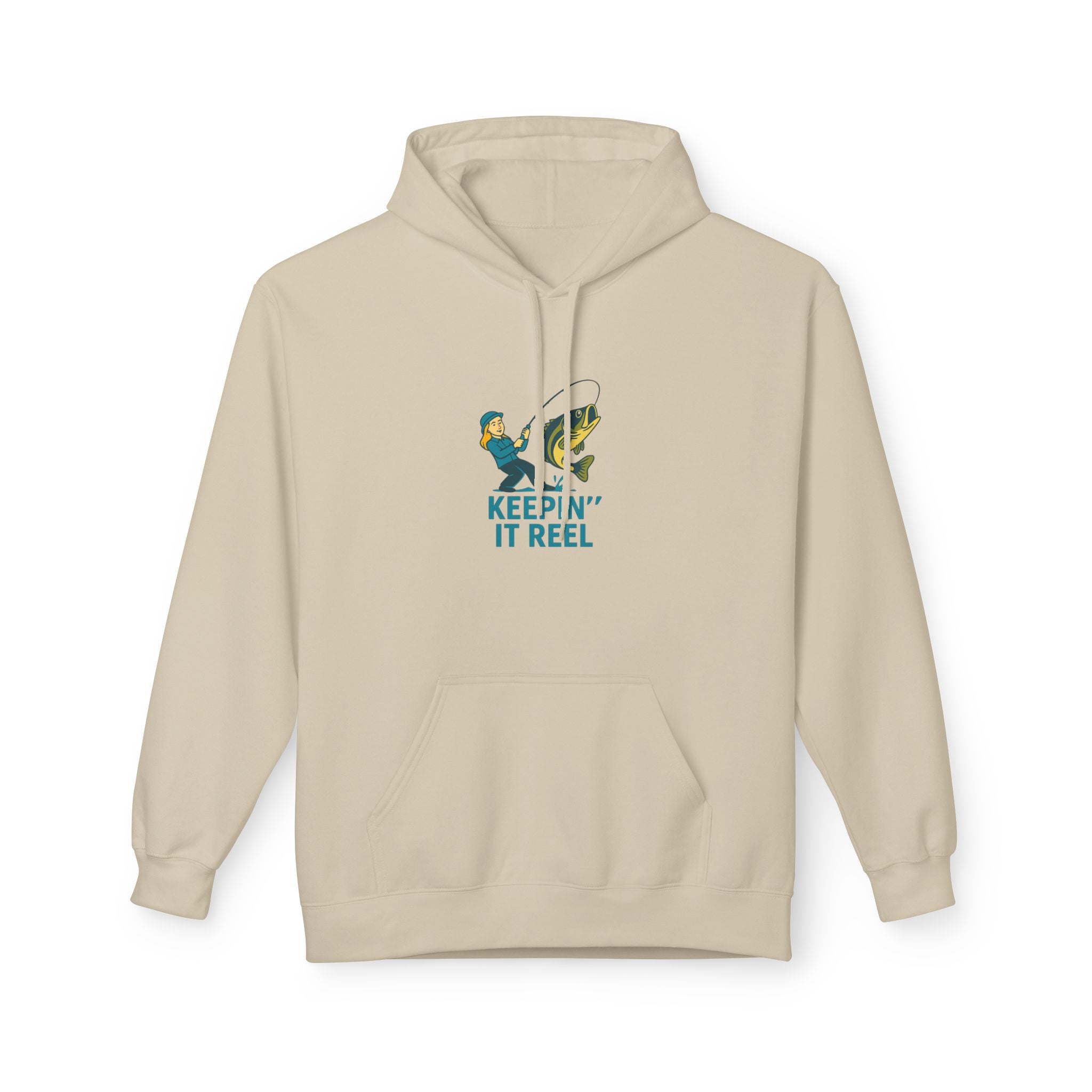Fishing Enthusiast Hoodie - Keeping It Reel