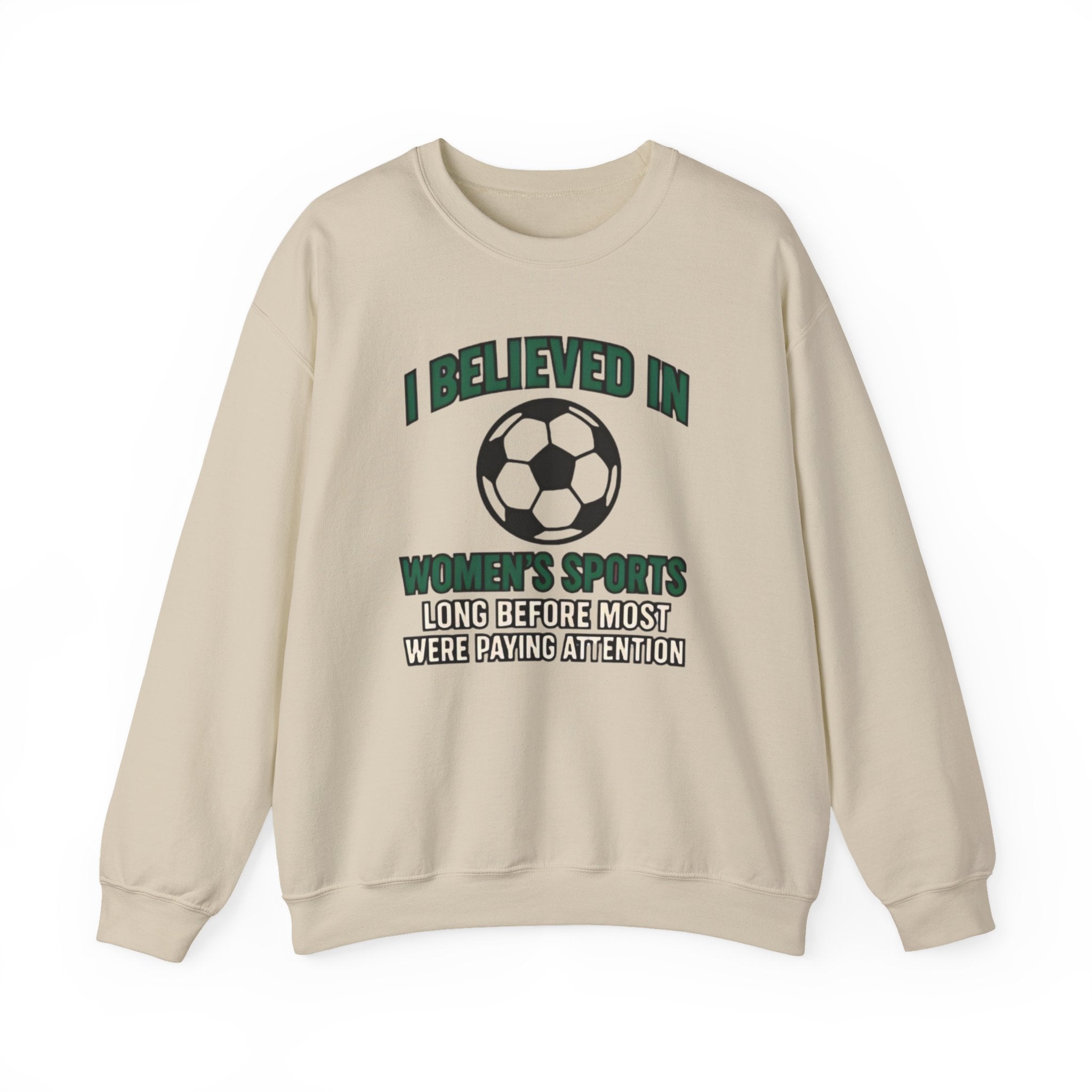 Empowering Women’s Sports Crewneck Sweatshirt