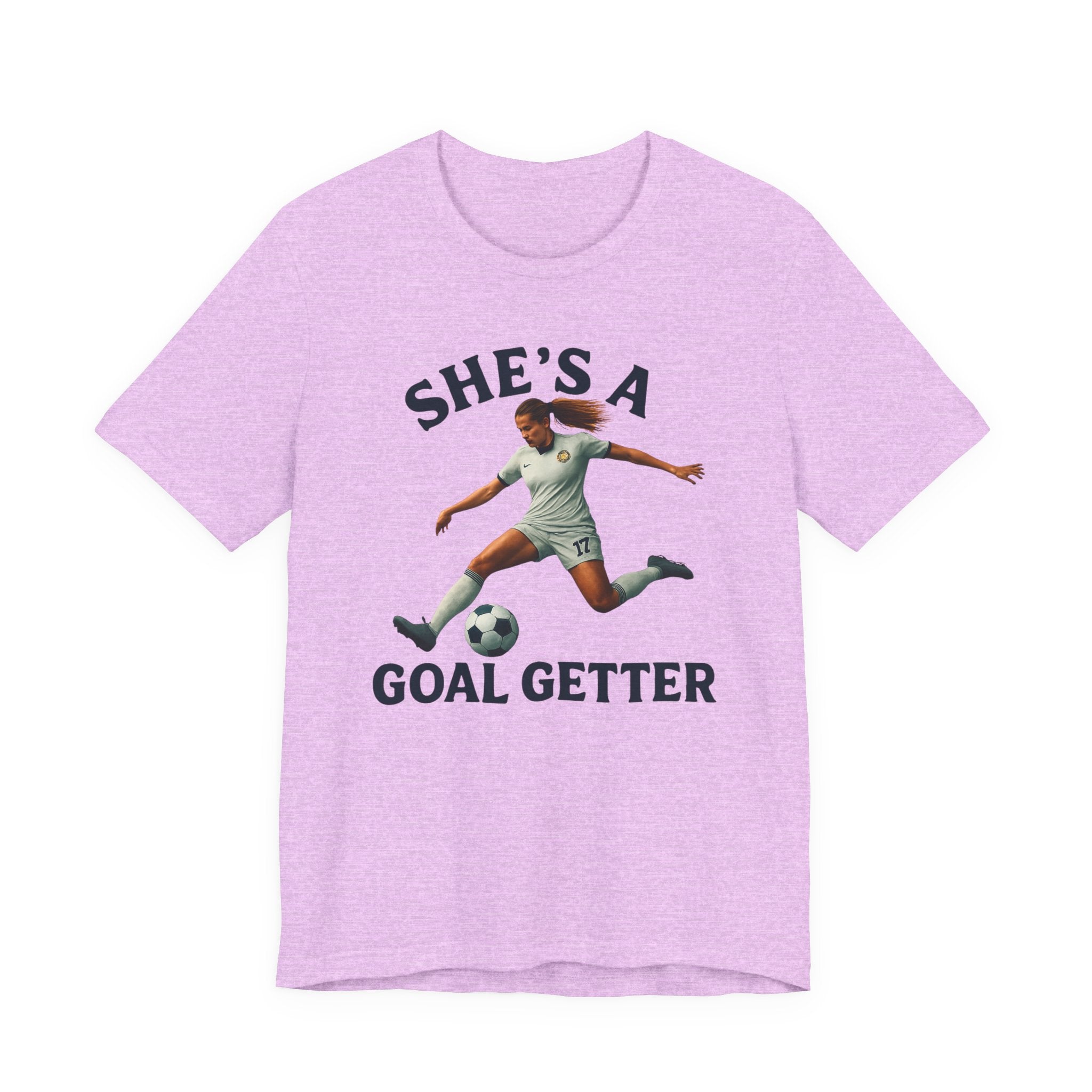 Goal Getter Unisex Jersey Tee | Soccer Shirt for Sports Lovers