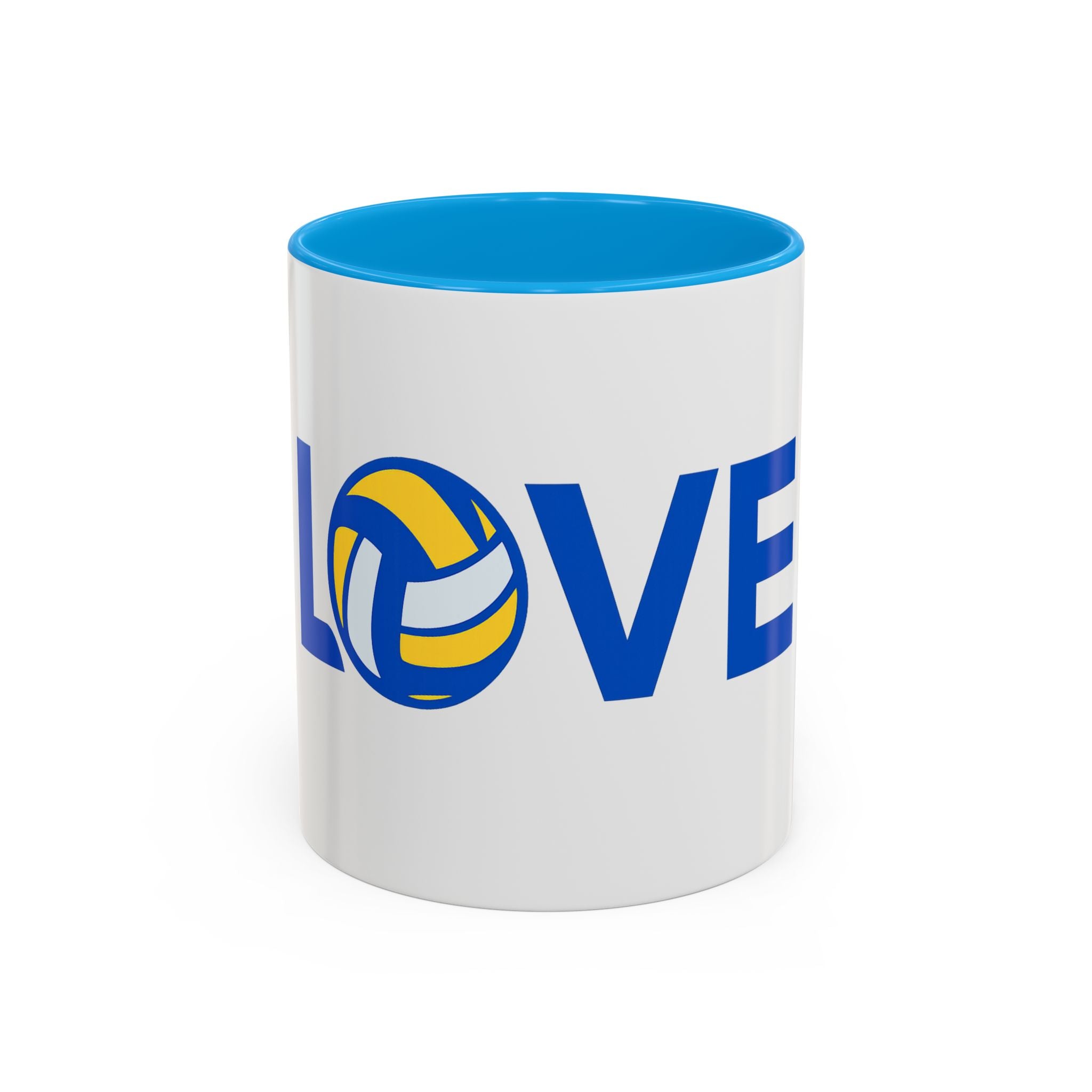 Volleyball Love Mug - 11oz & 15oz Colorful Coffee Cup