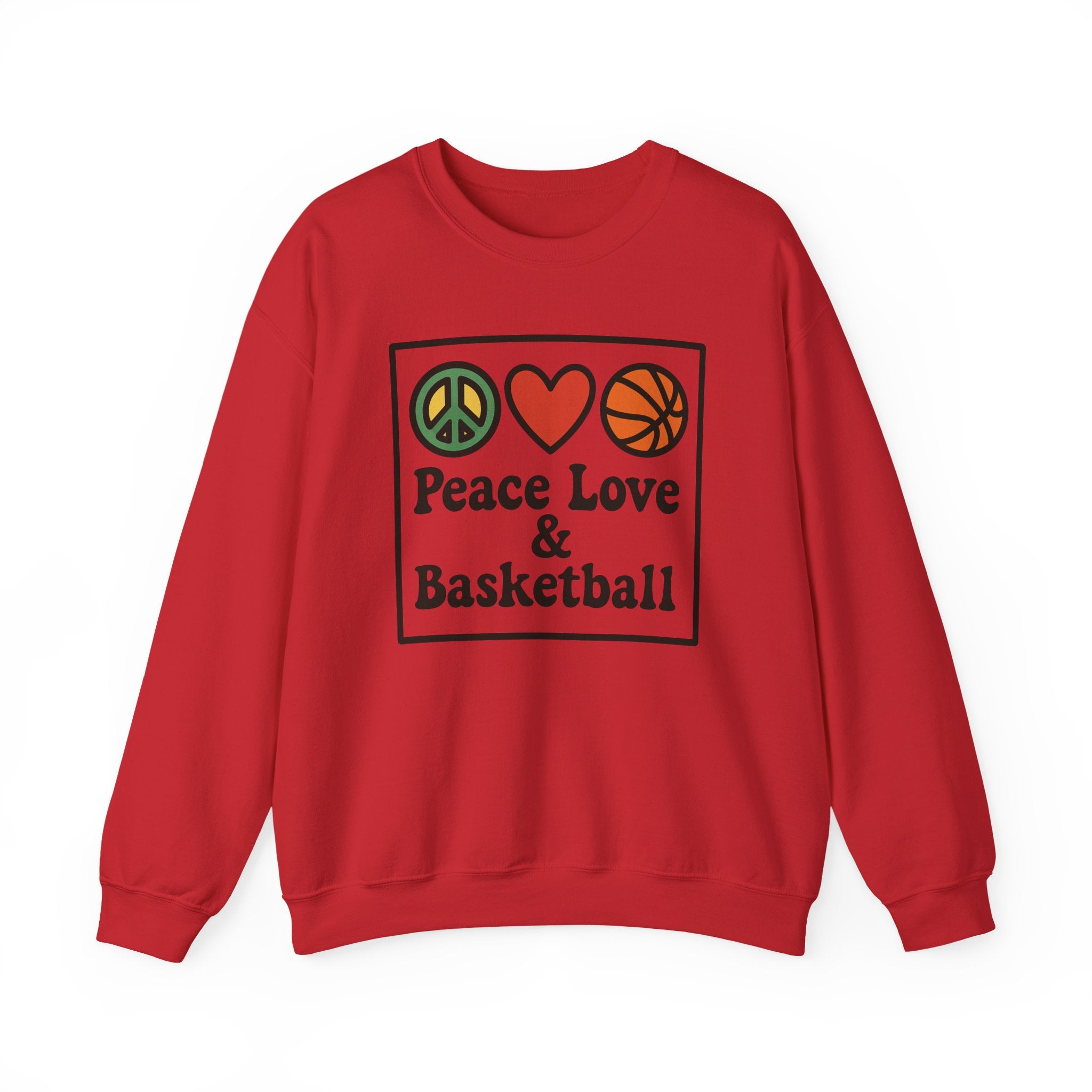 Peace Love & Basketball Sweatshirt