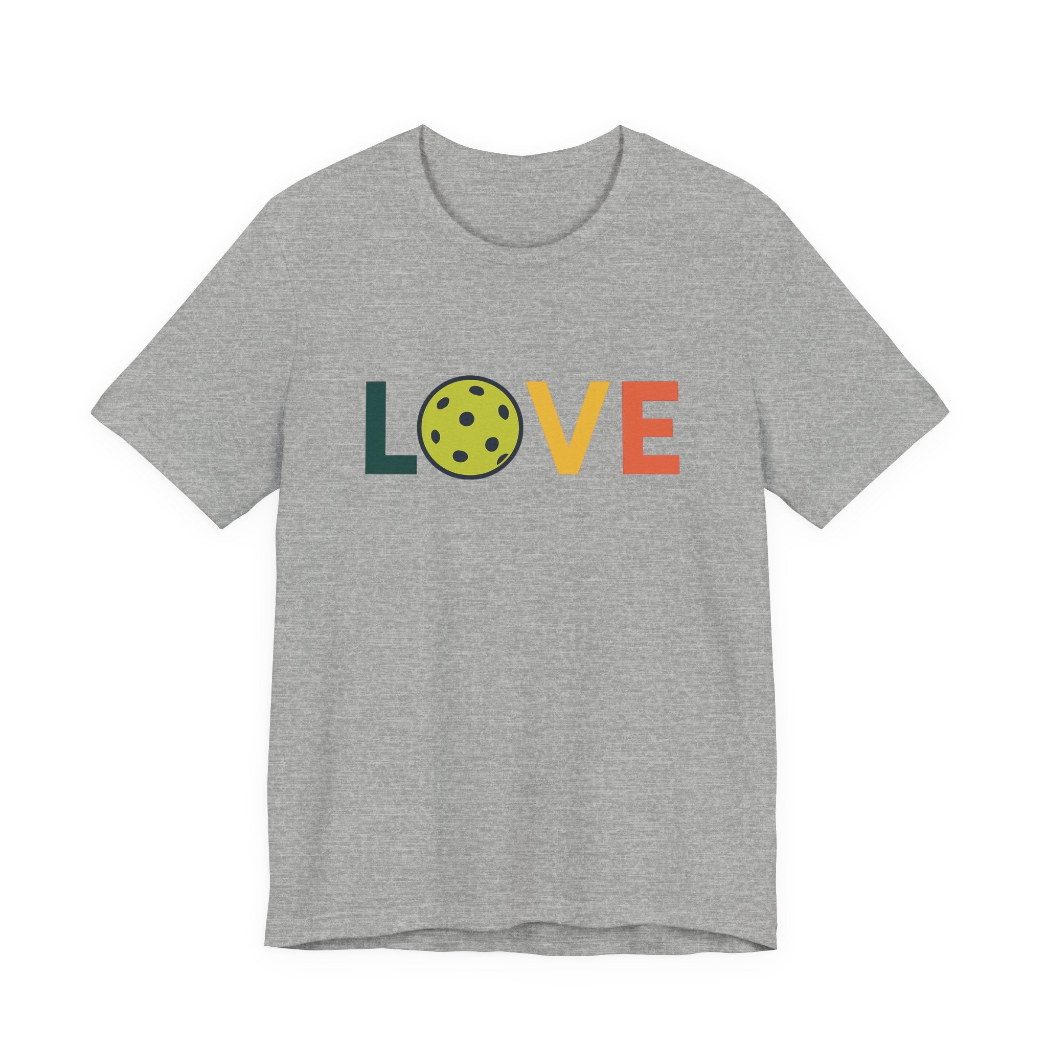 Pickleball Love Tee | Unisex Jersey Short Sleeve Shirt