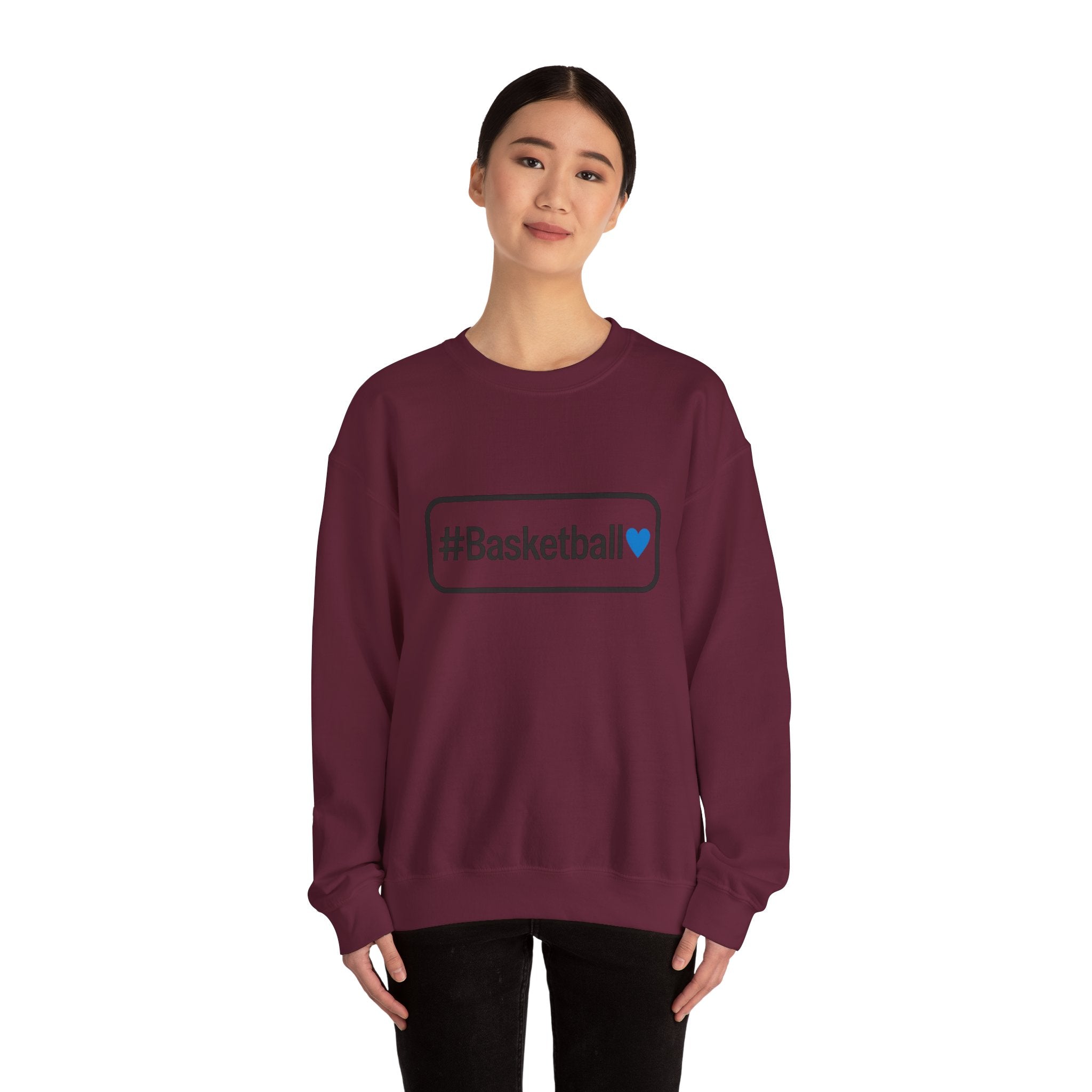 Basketball Love Unisex Crewneck Sweatshirt