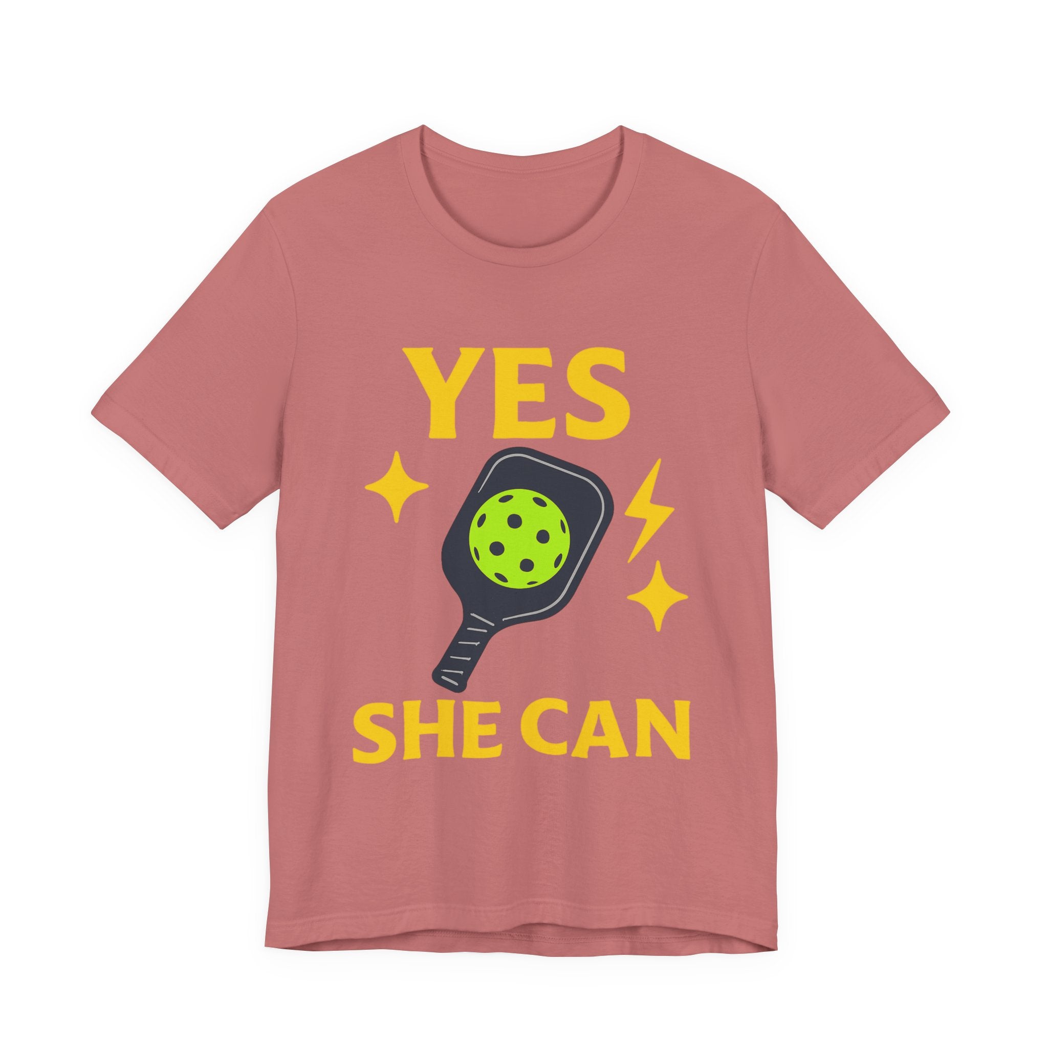 Yes, She Can Pickleball Unisex Tee