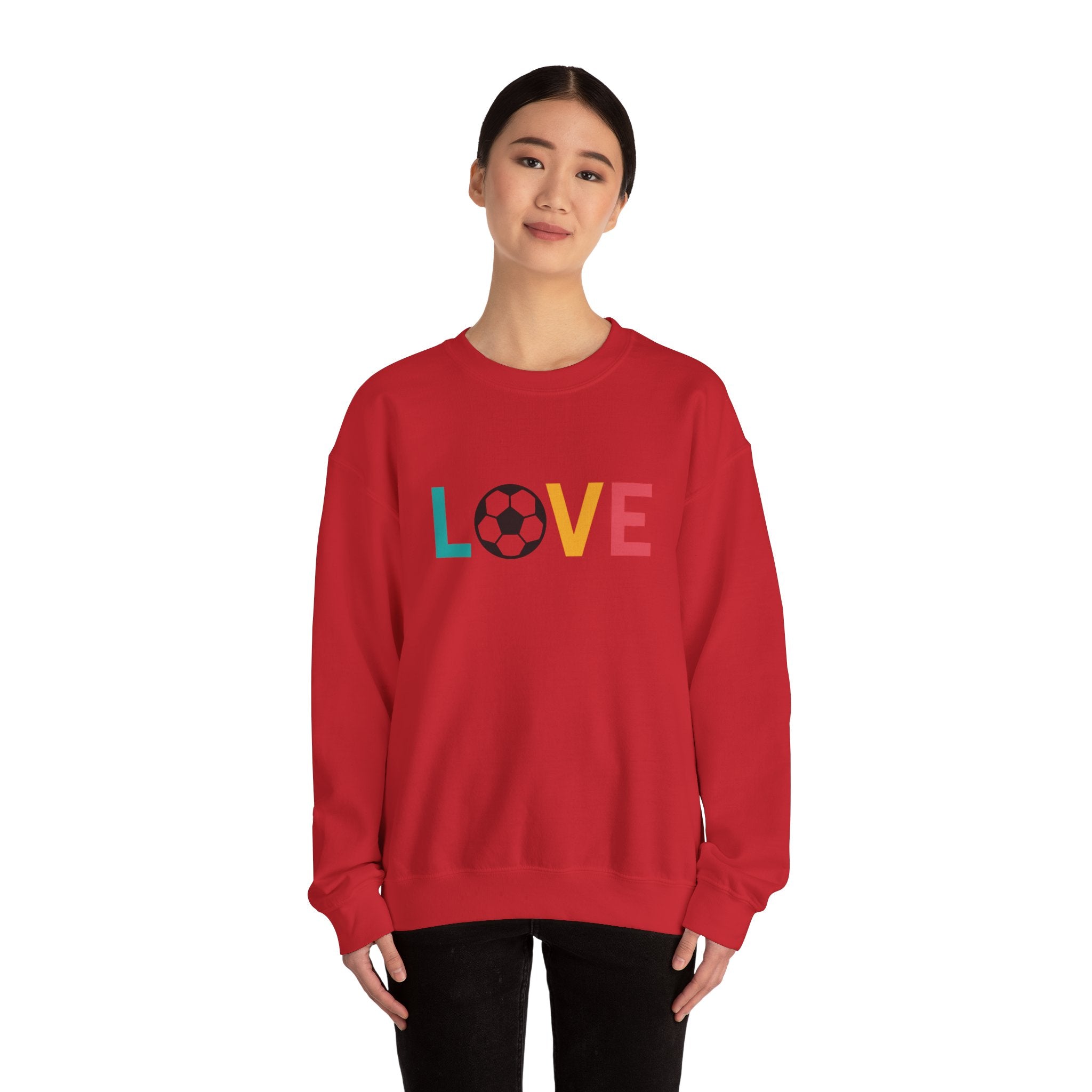 Soccer Love Sweatshirt | Unisex Heavy Blend