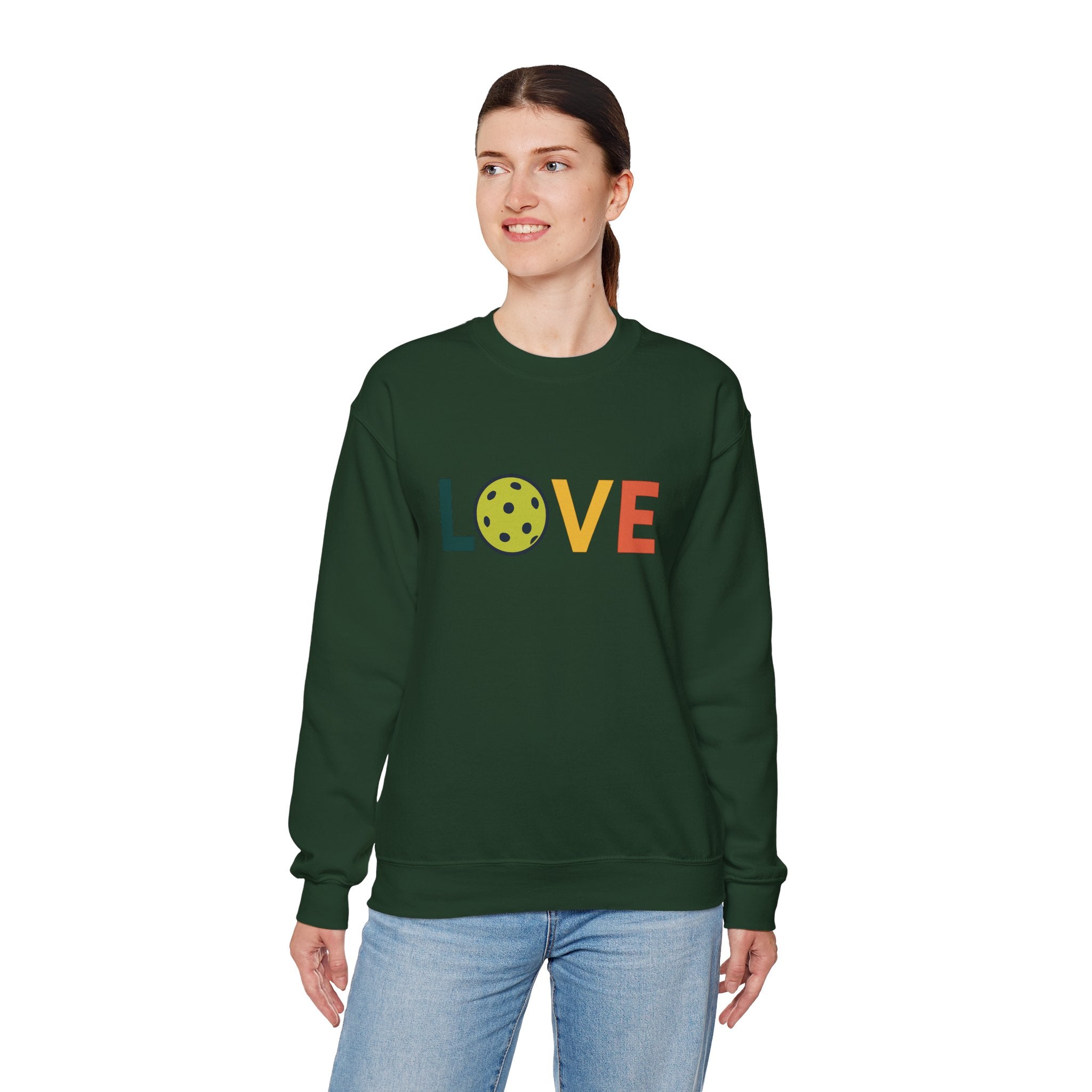 Love Graphic Crewneck Sweatshirt