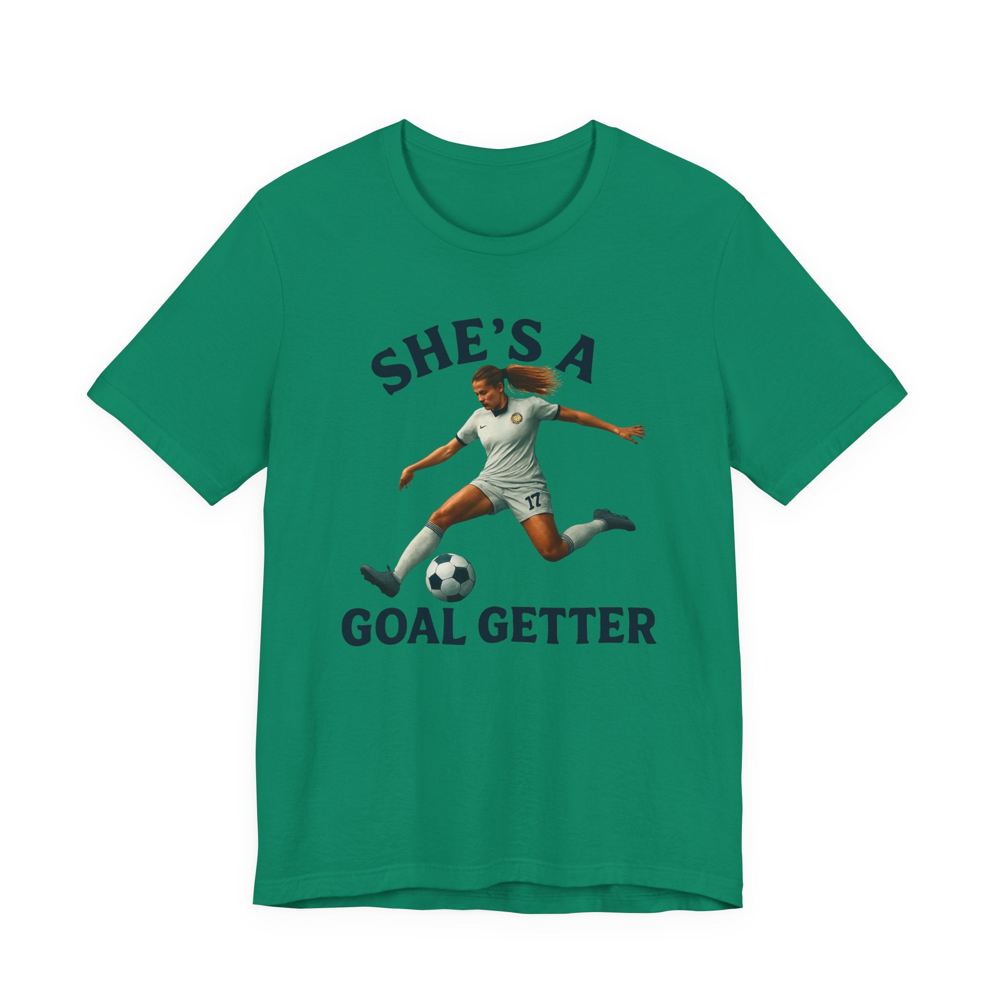 Goal Getter Unisex Jersey Tee | Soccer Shirt for Sports Lovers