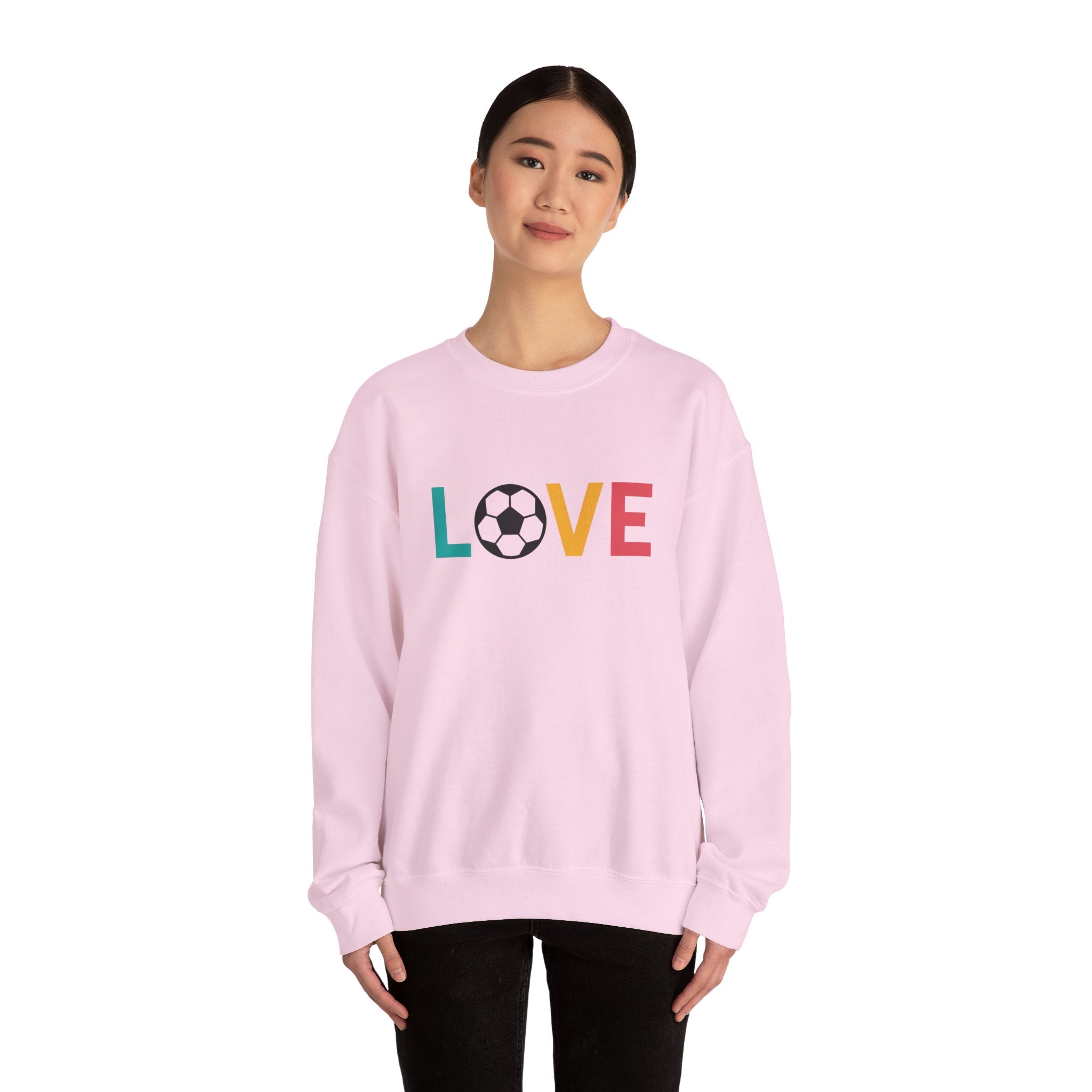 Soccer Love Sweatshirt | Unisex Heavy Blend