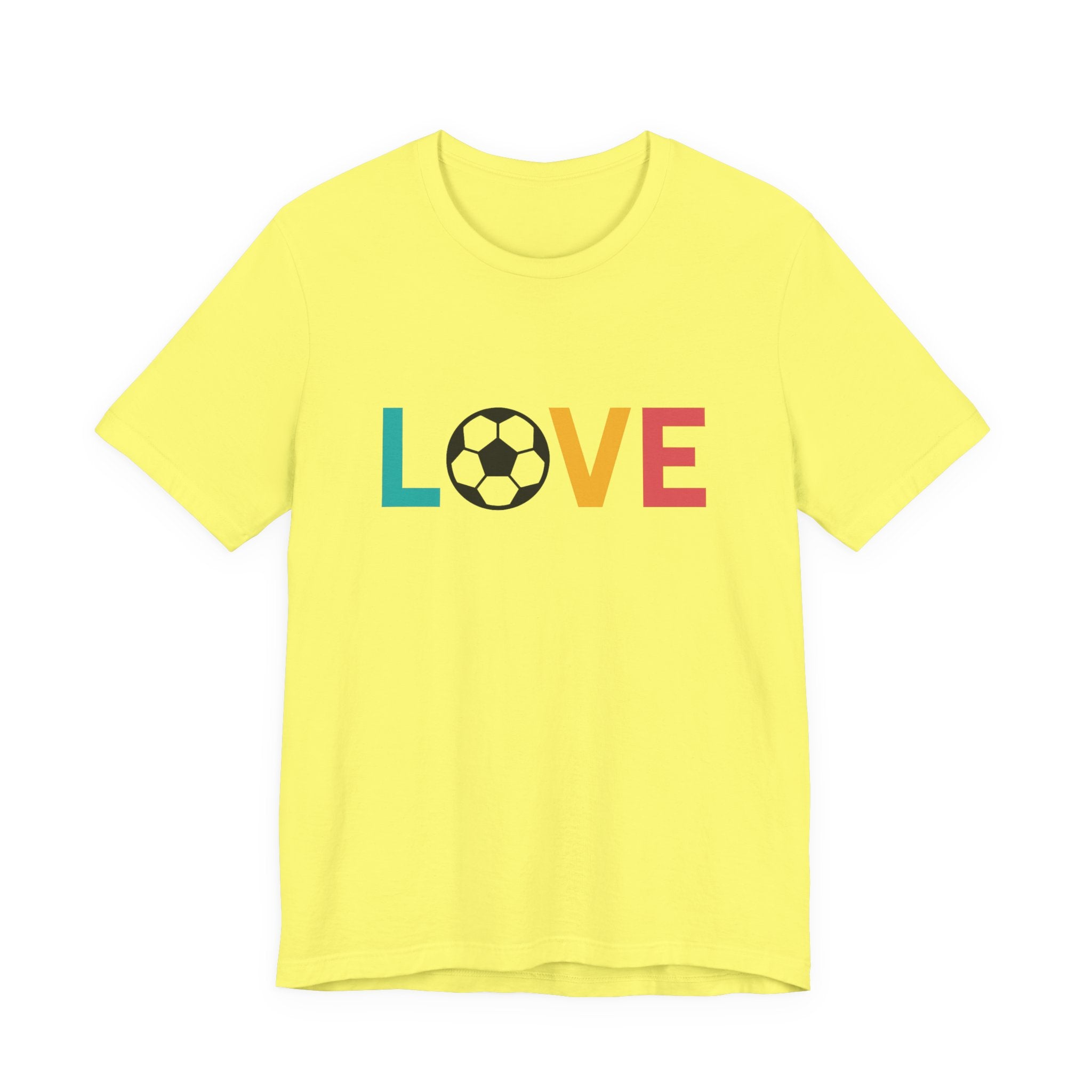 Love Soccer Unisex Tee, Sports Fan Shirt