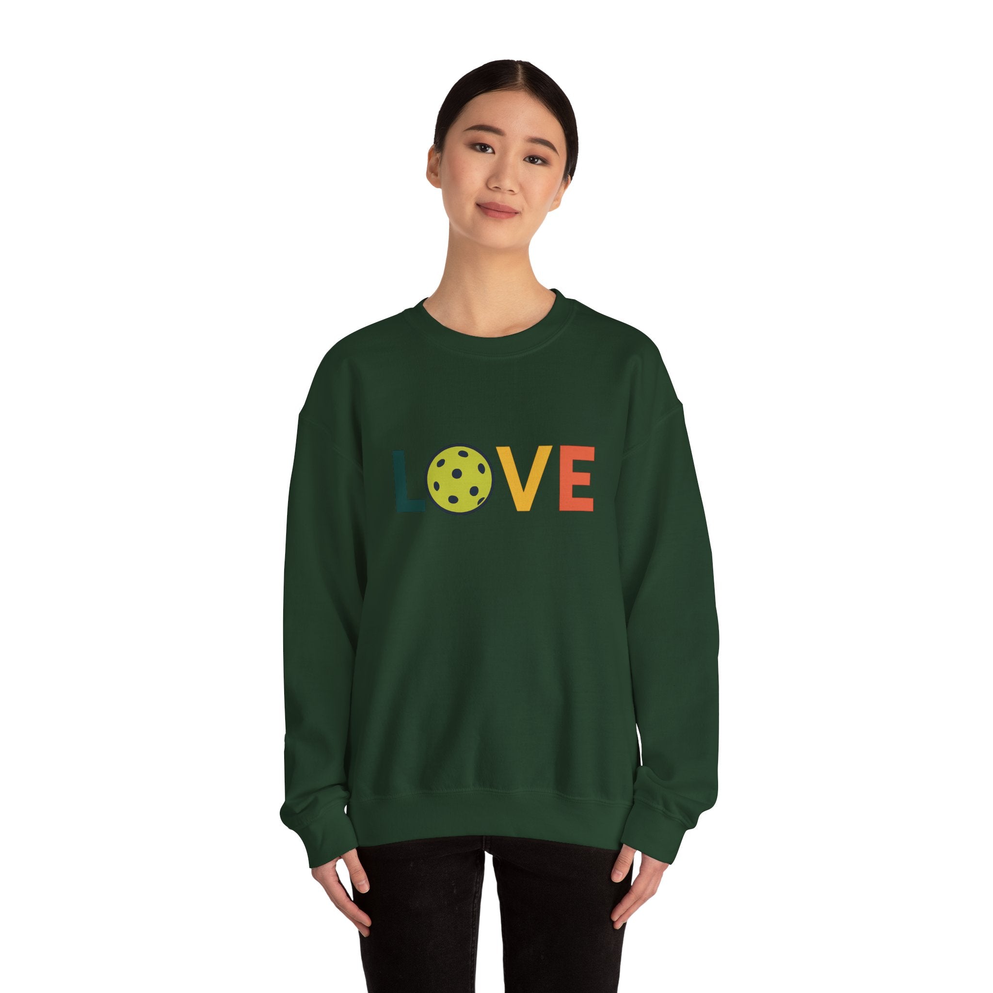 Love Graphic Crewneck Sweatshirt