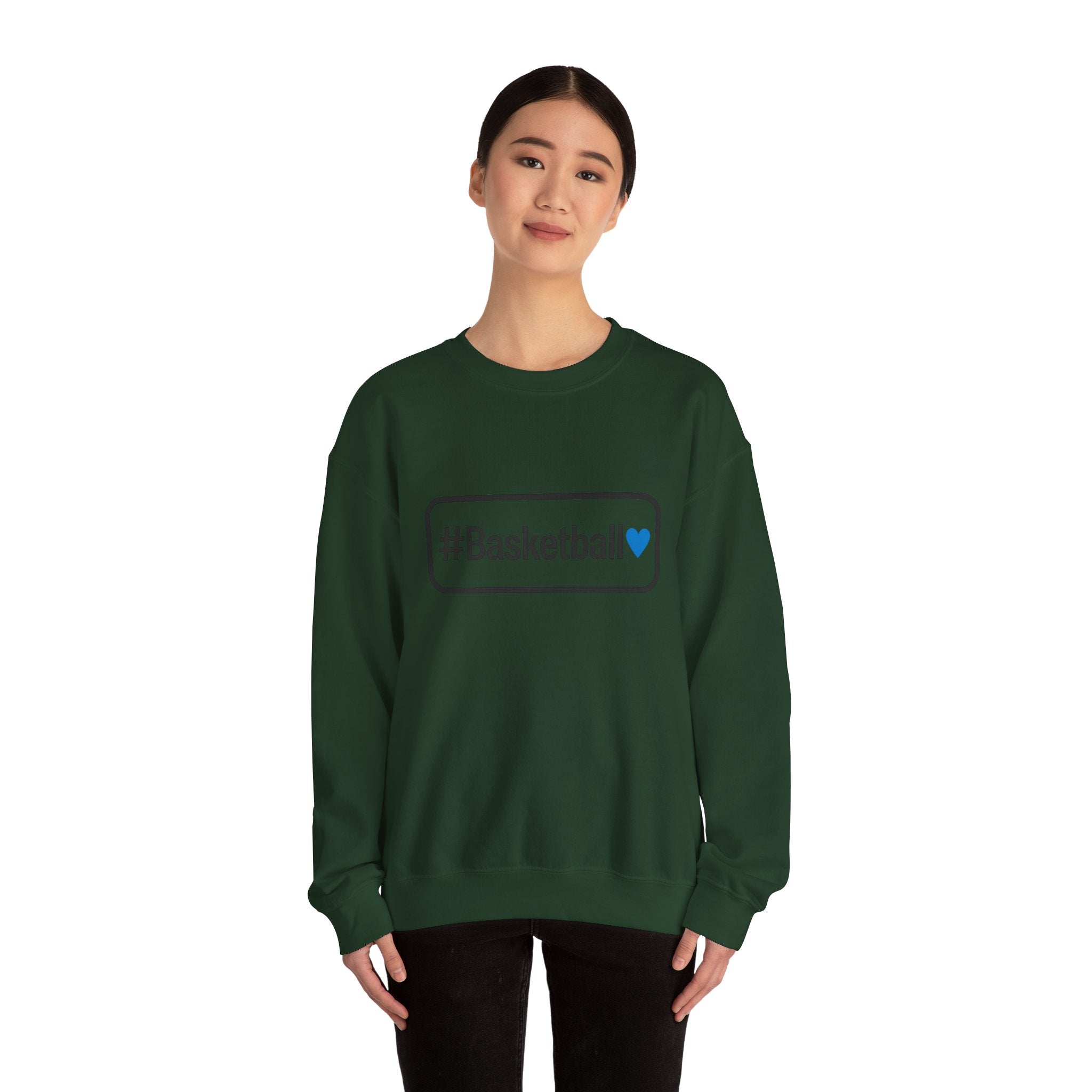 Basketball Love Unisex Crewneck Sweatshirt