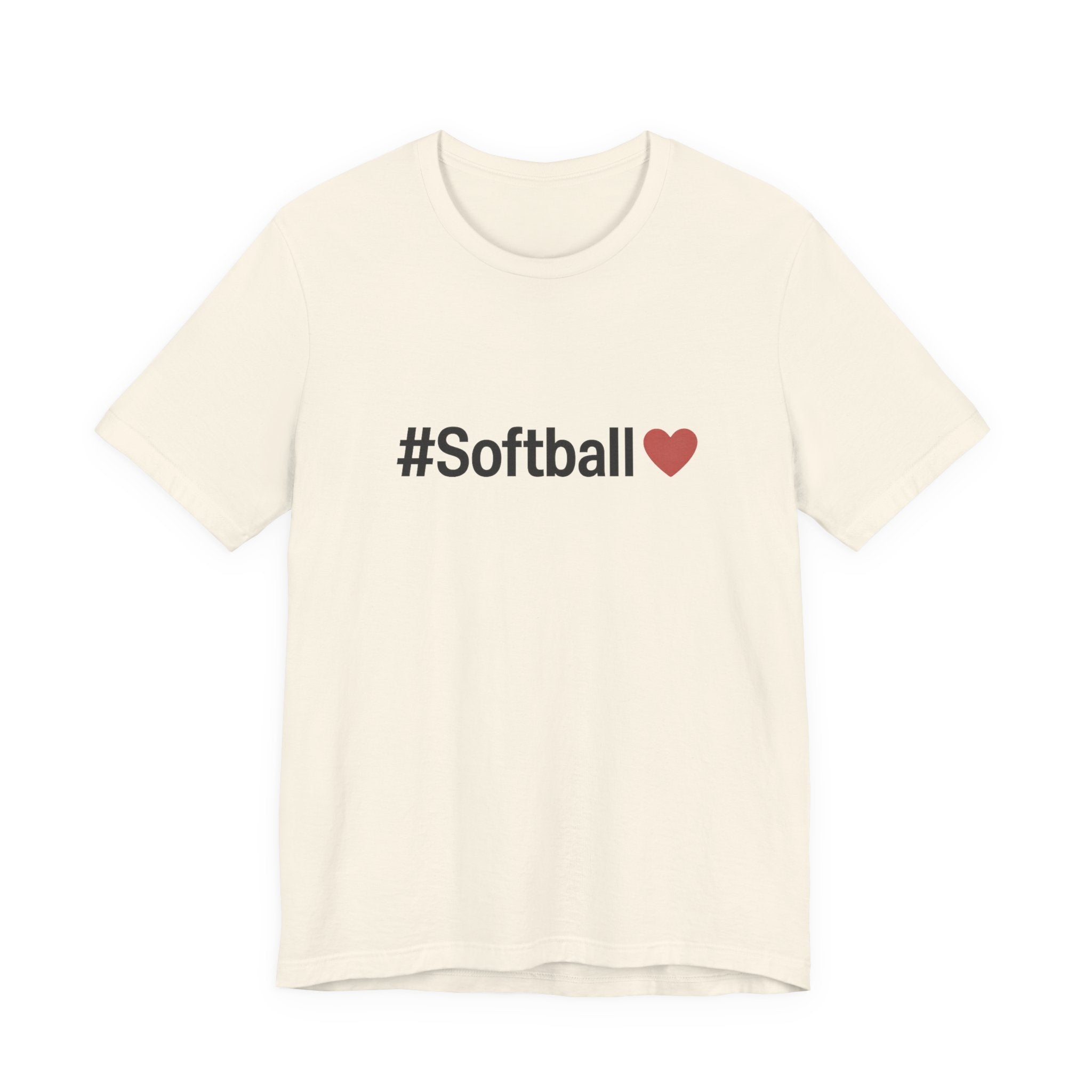 Softball Love Tee - Unisex Jersey Short Sleeve Shirt