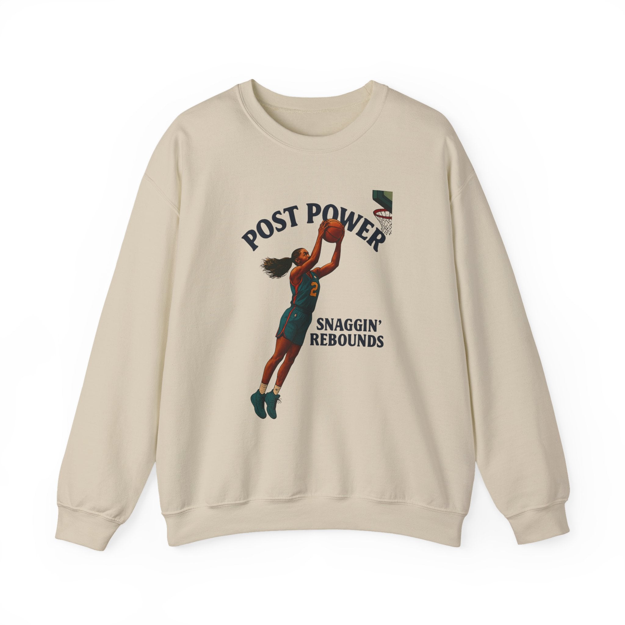 Dynamic Basketball Sweatshirt, Comfortable Crewneck for Sports Lovers