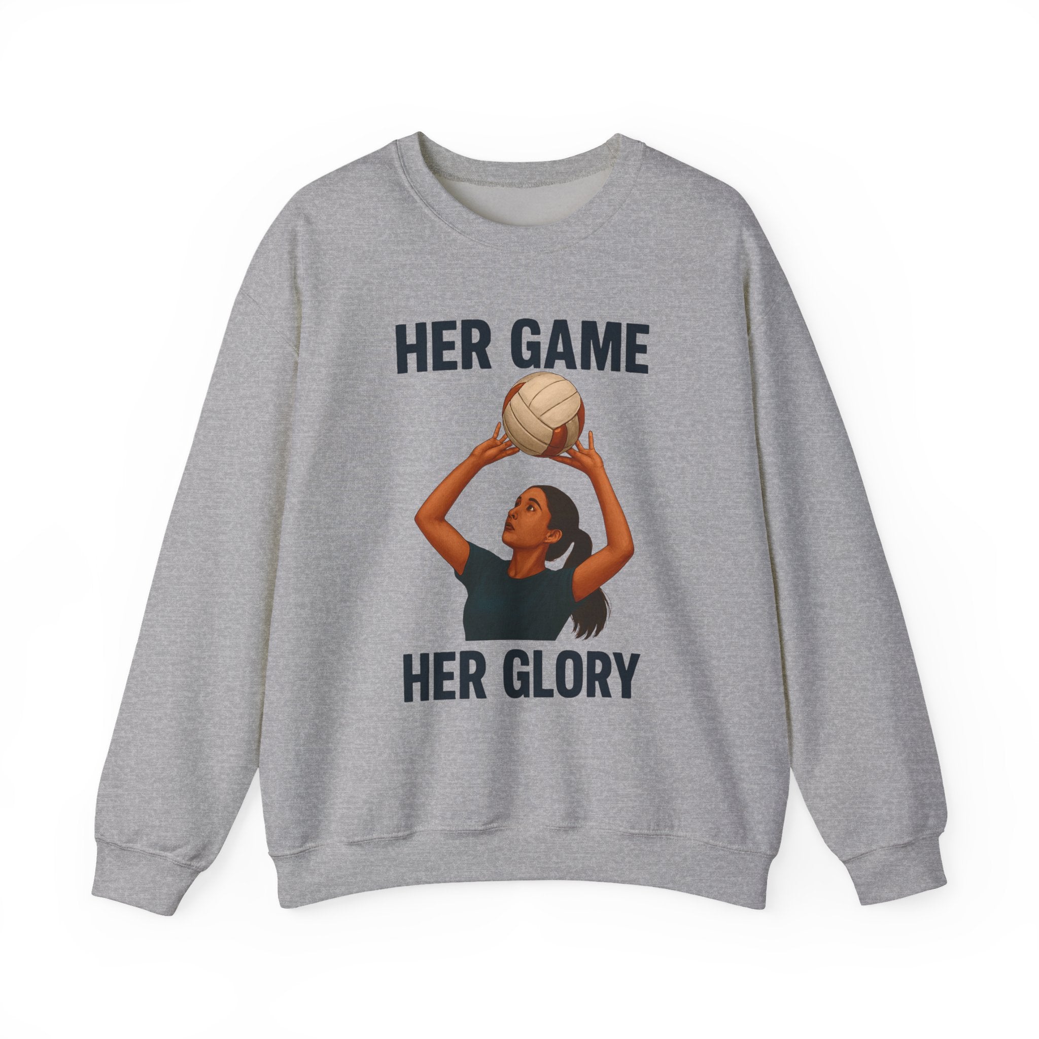 Her Game Crewneck Sweatshirt, Women's Sports Sweatshirt