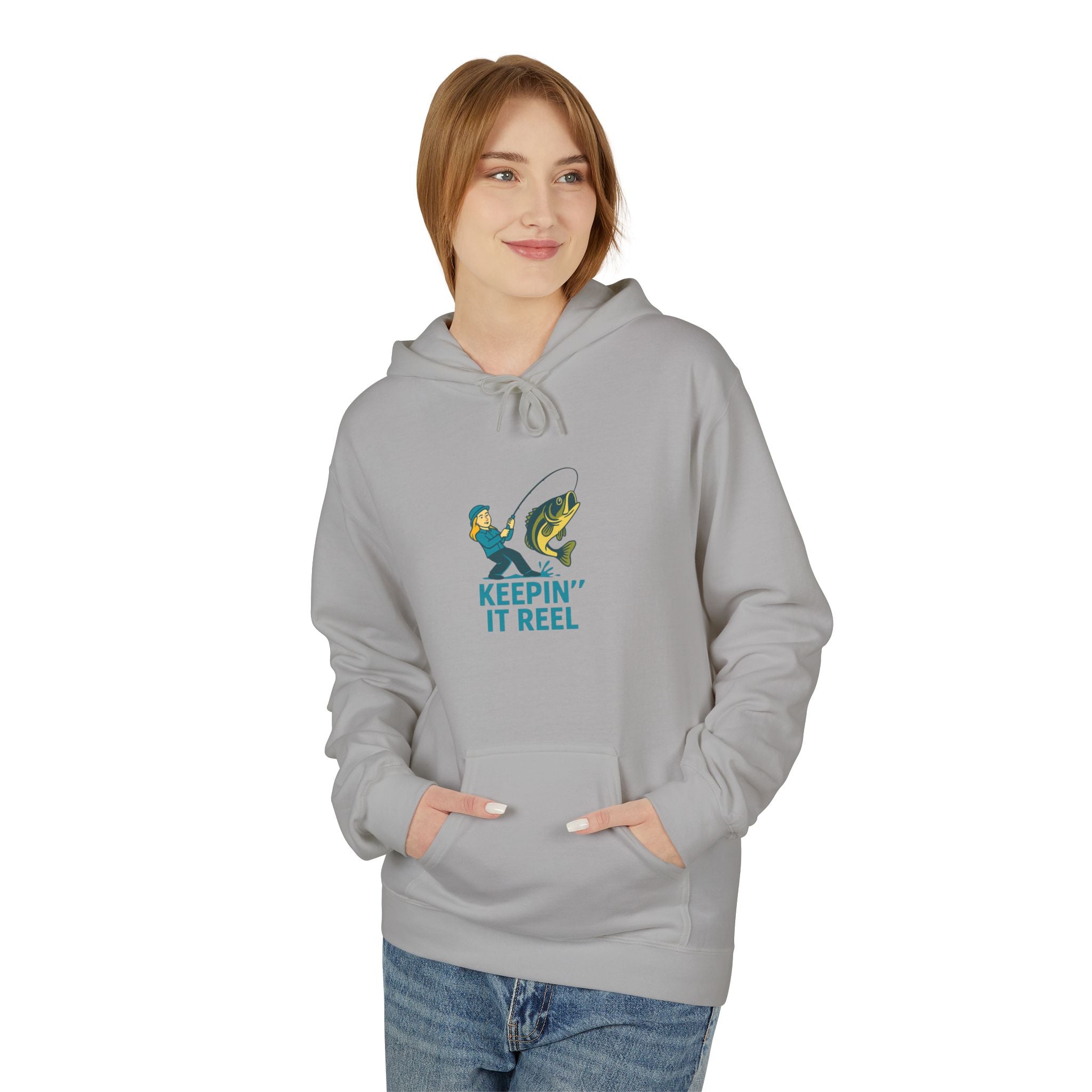 Fishing Enthusiast Hoodie - Keeping It Reel