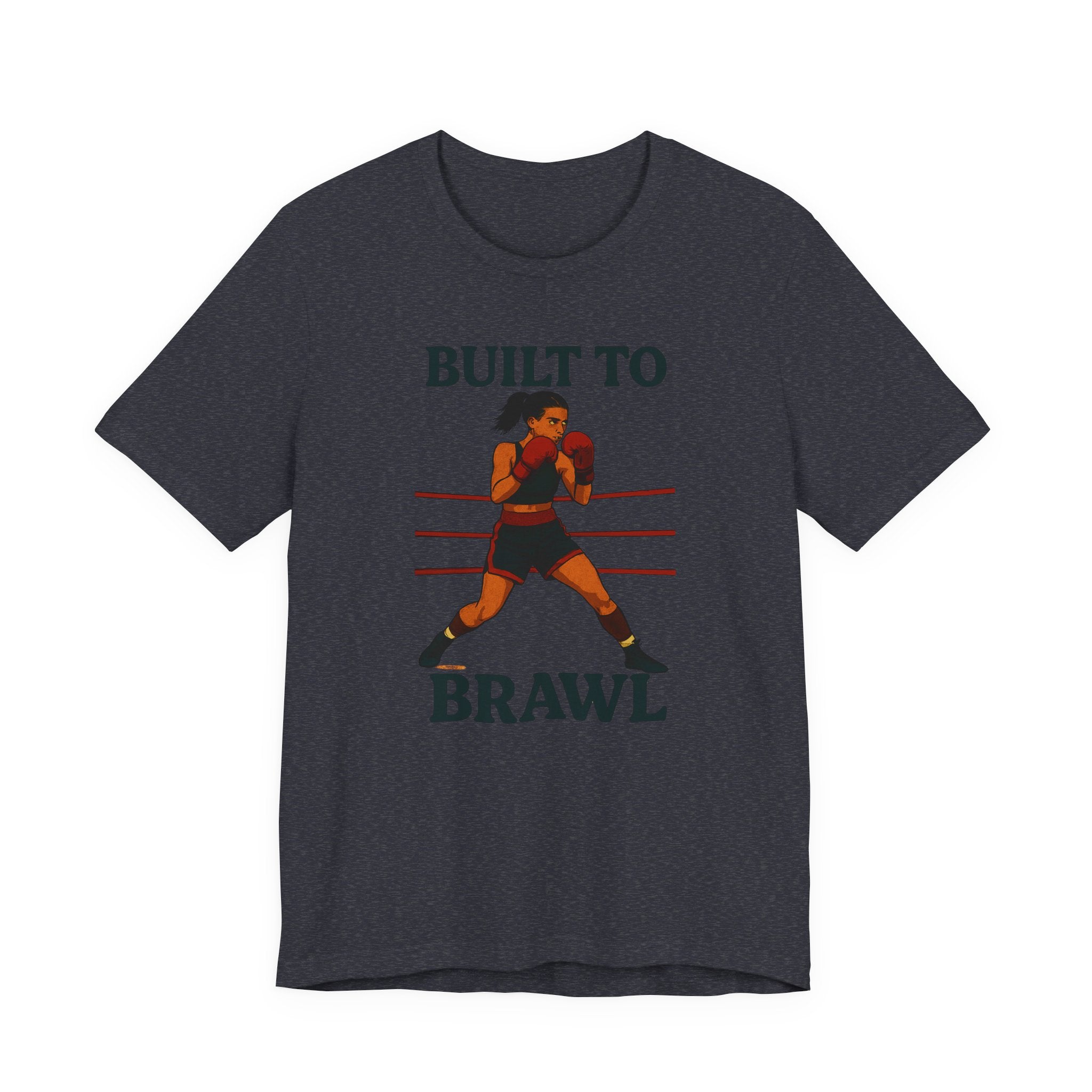 Boxer Built to Brawl Unisex Tee