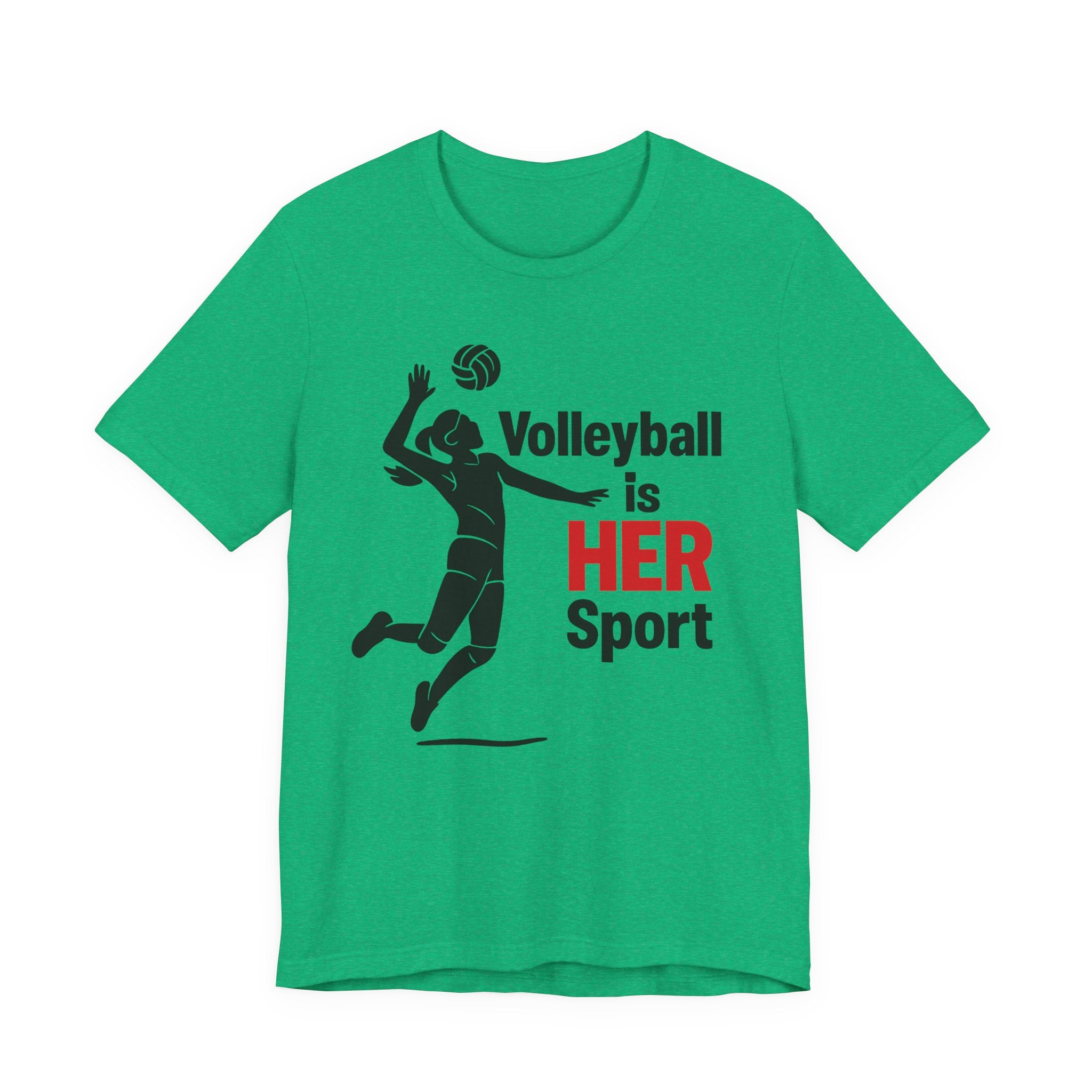 Women's Sports Pride Tee - Volleyball Is Her Sport