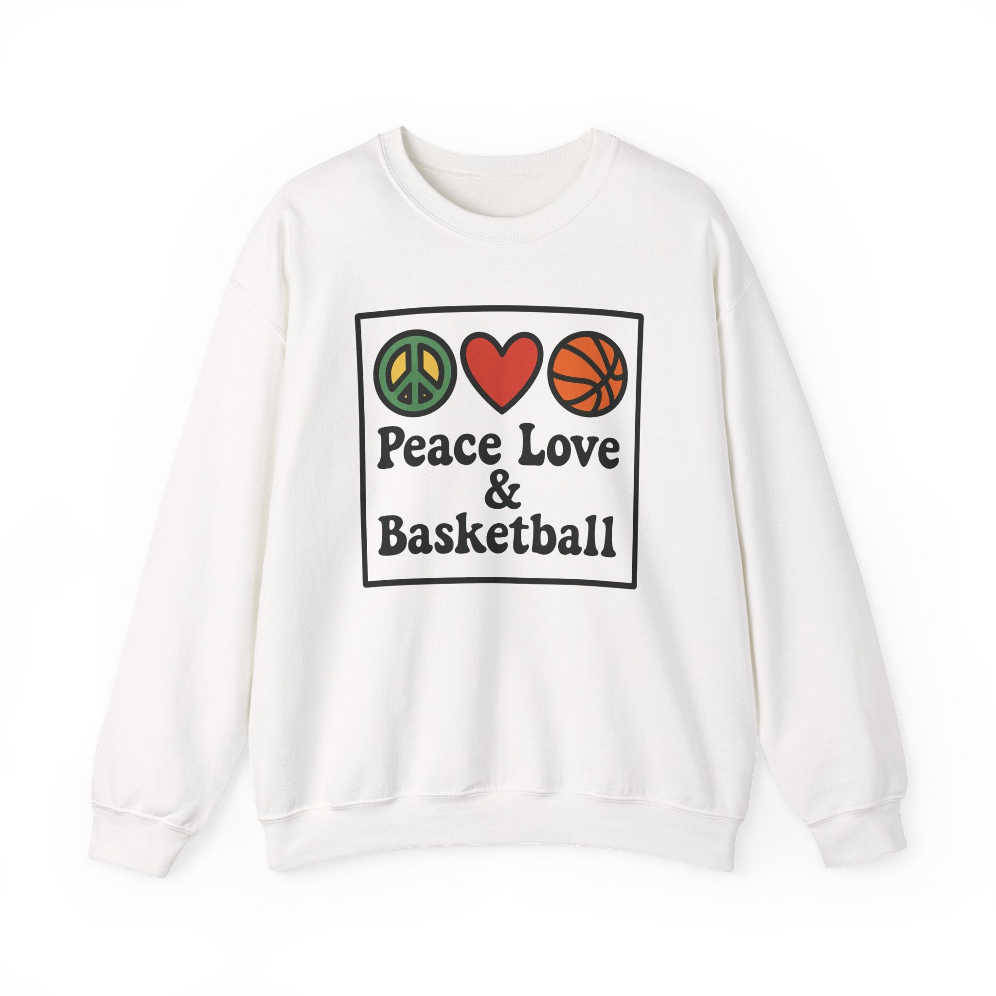 Peace Love & Basketball Sweatshirt