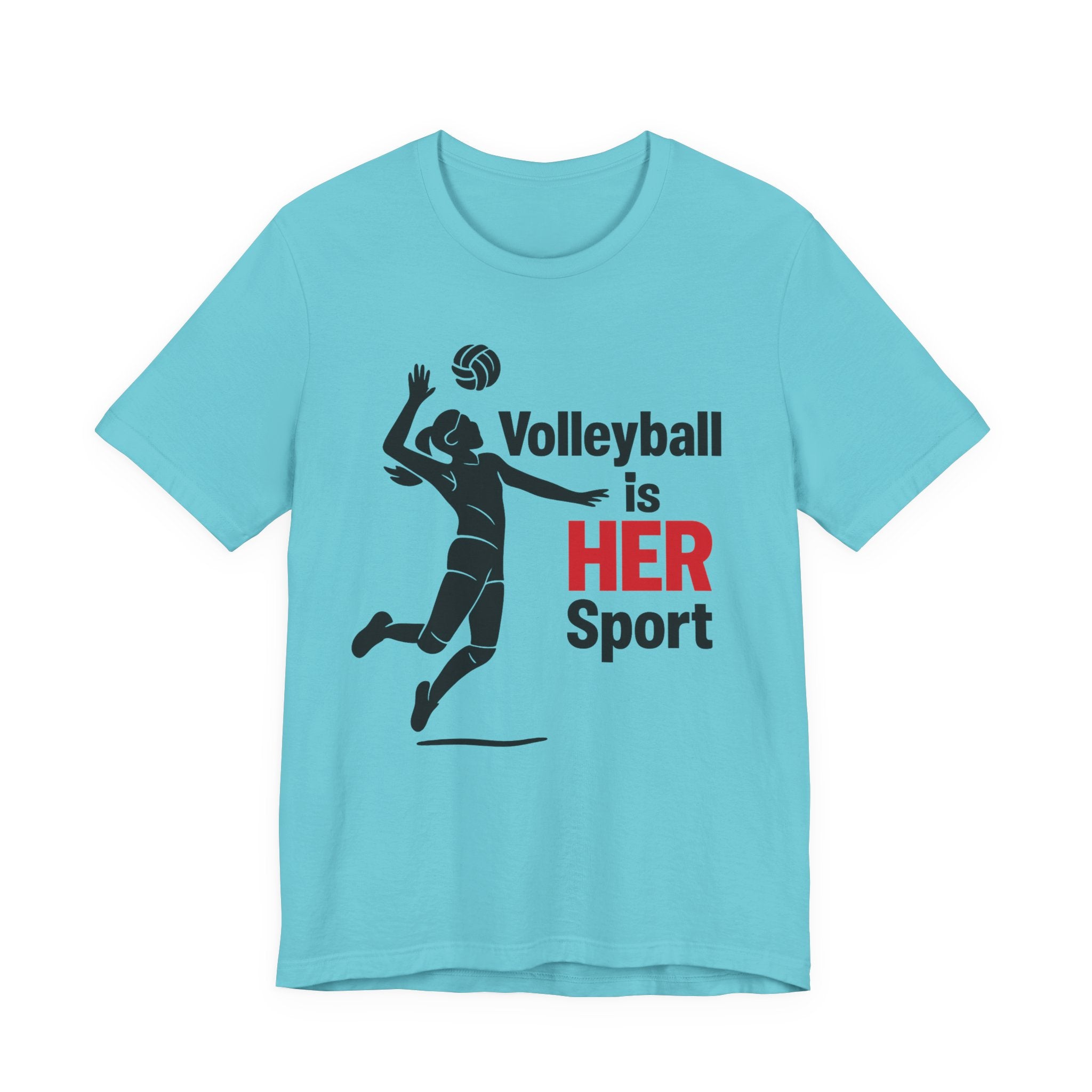 Women's Sports Pride Tee - Volleyball Is Her Sport