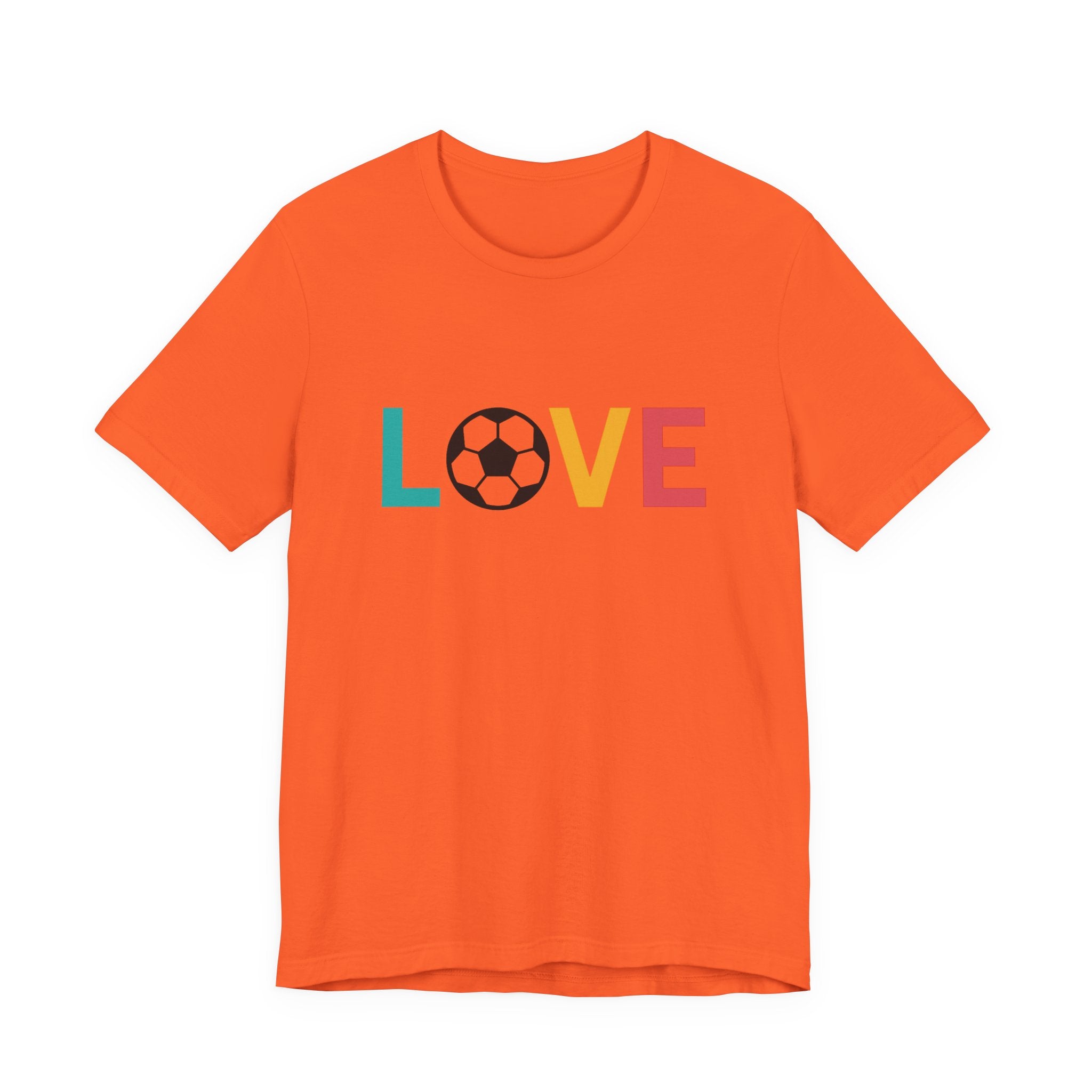 Love Soccer Unisex Tee, Sports Fan Shirt