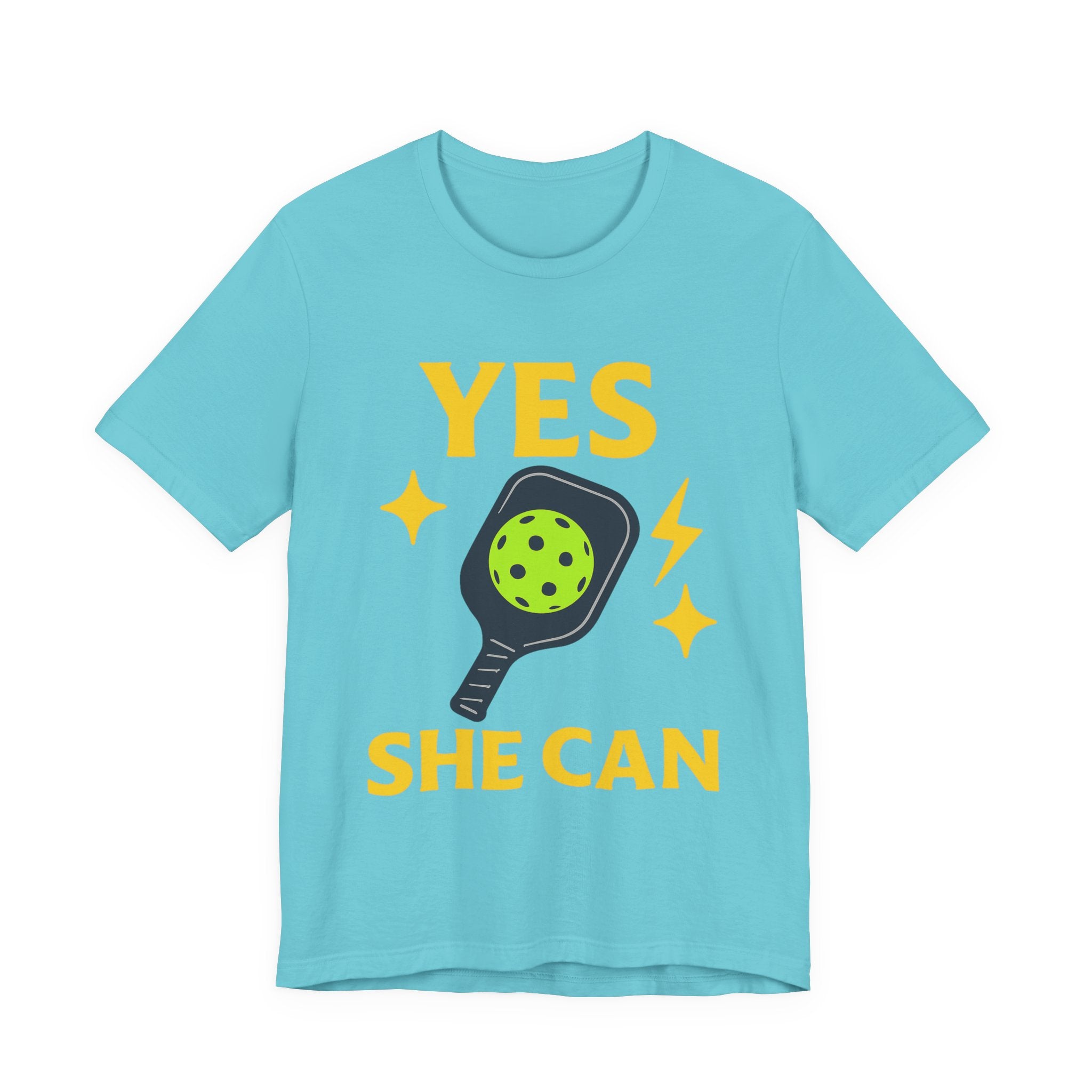 Yes, She Can Pickleball Unisex Tee
