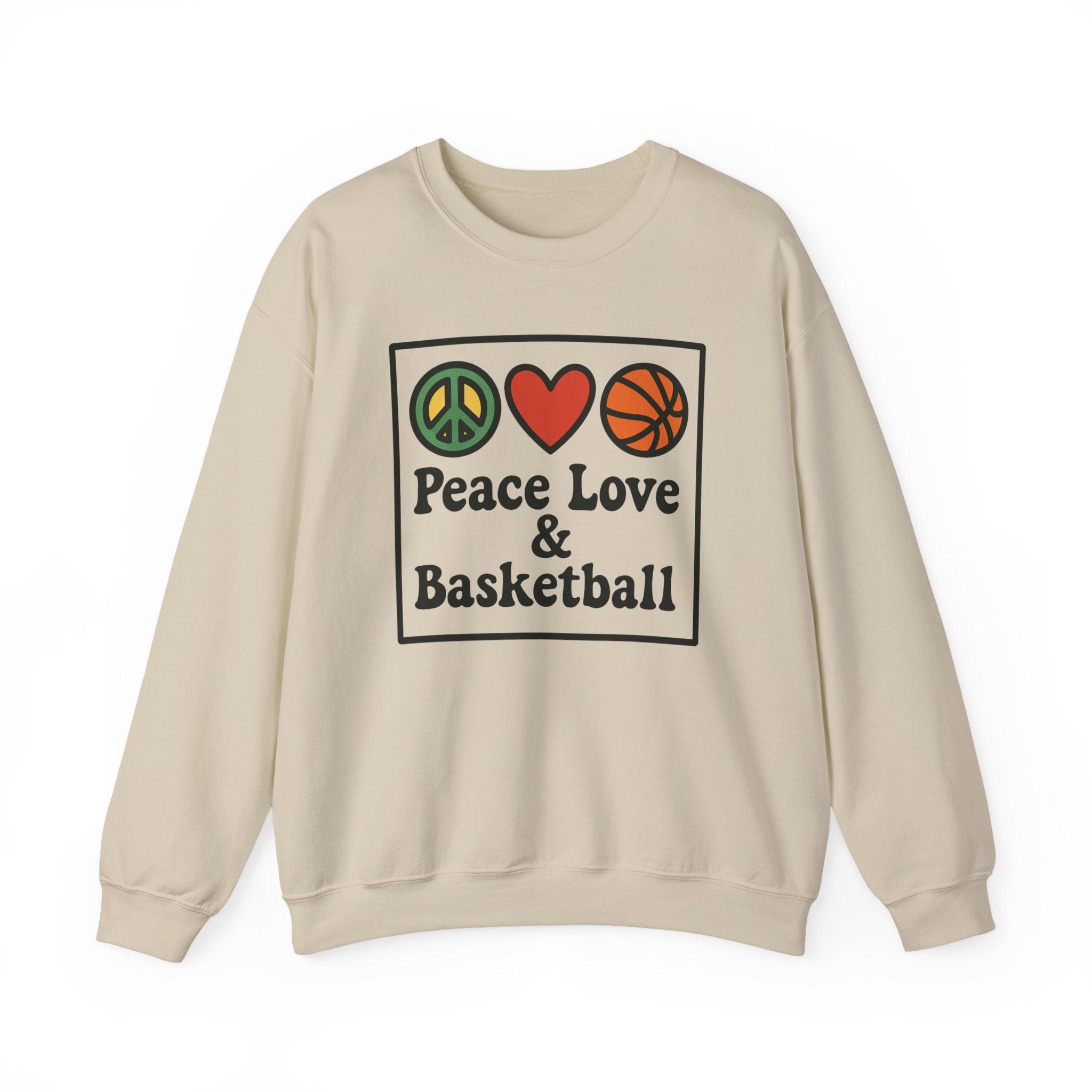 Peace Love & Basketball Sweatshirt