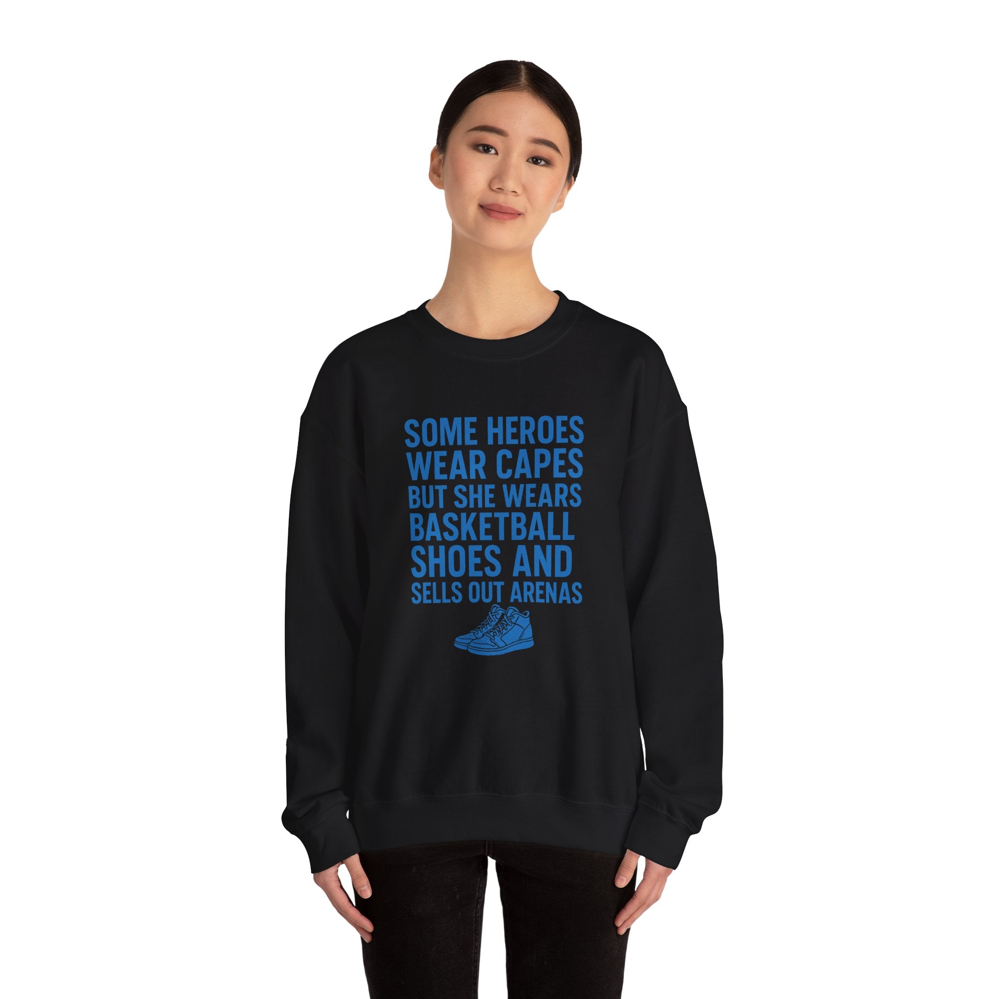 Basketball Hero Sweatshirt | Unisex Heavy Blend Crewneck