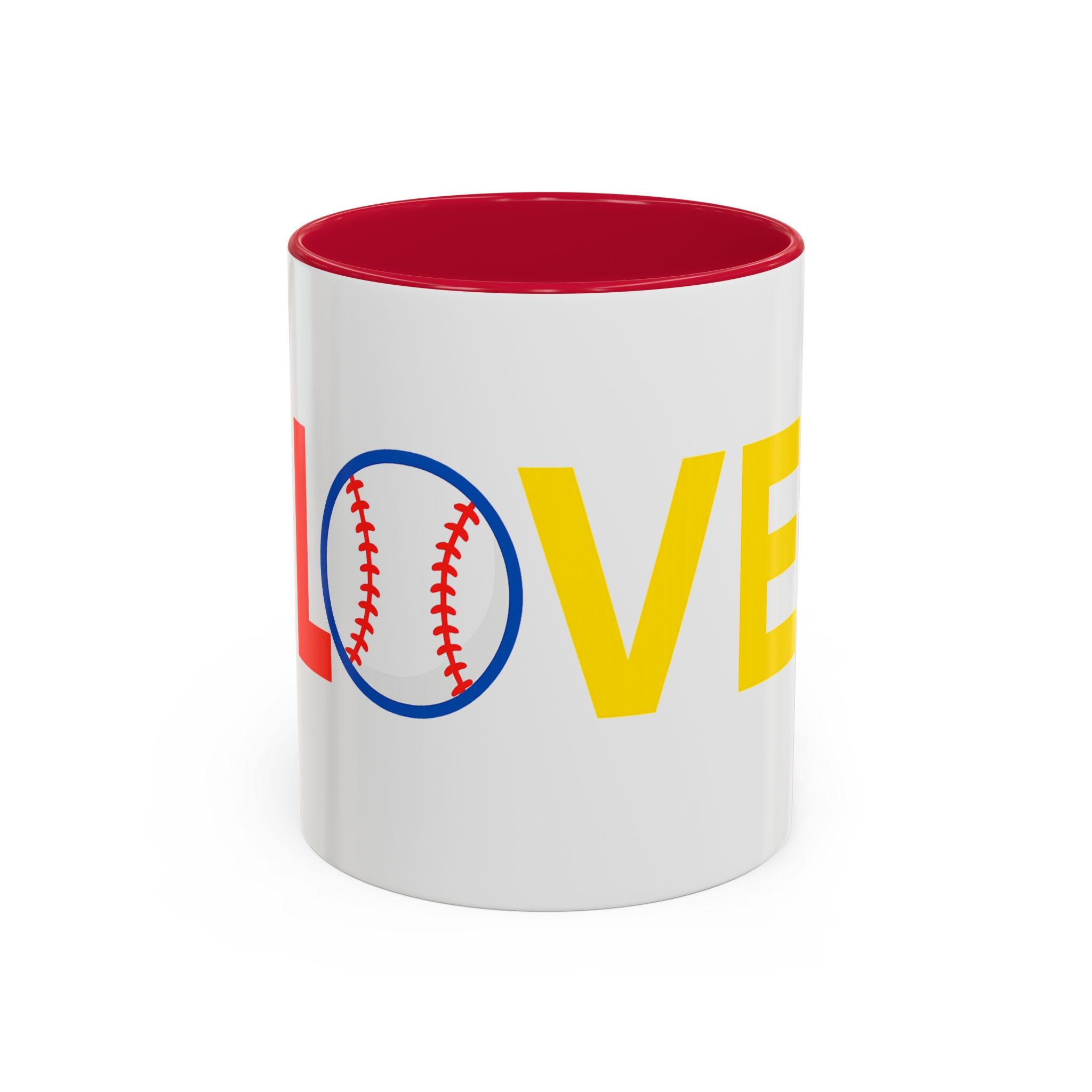 Baseball Love Mug - Colorful 11oz & 15oz Drinkware