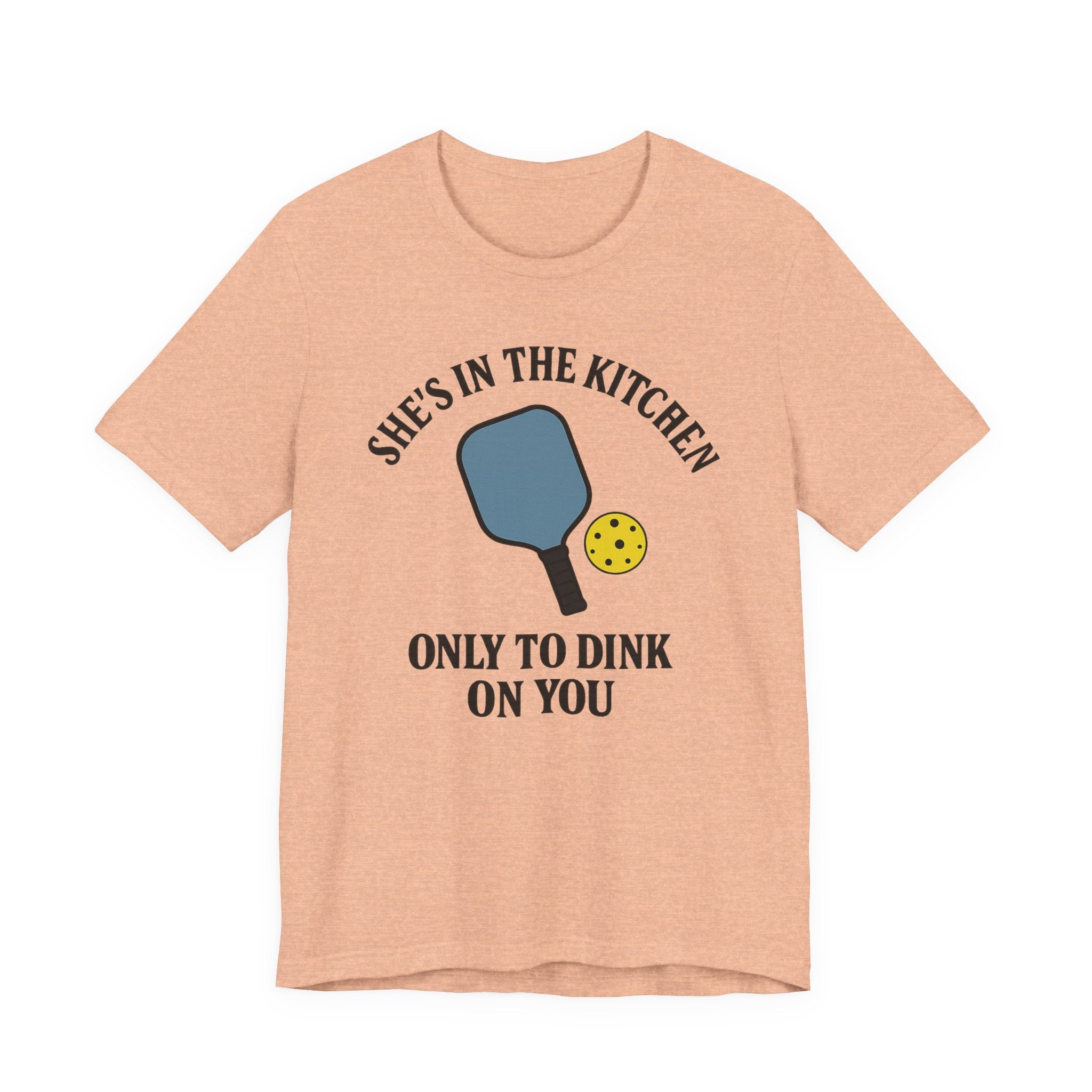 She's In The Kitchen Pickleball Unisex Tee