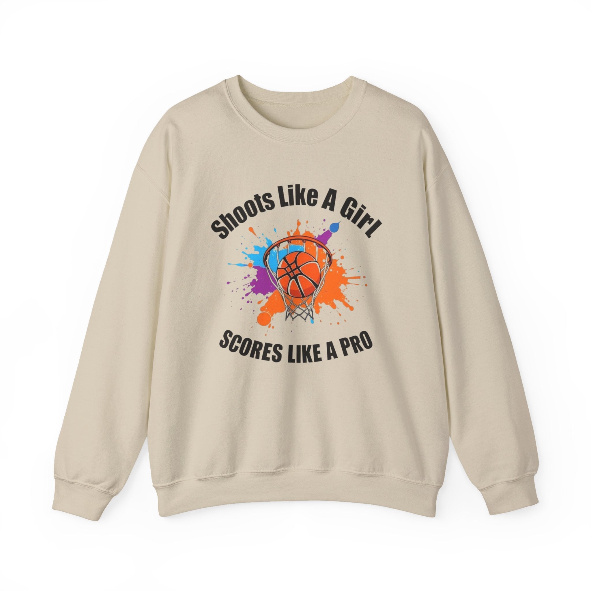 Empowering Basketball Sweatshirt for Girls