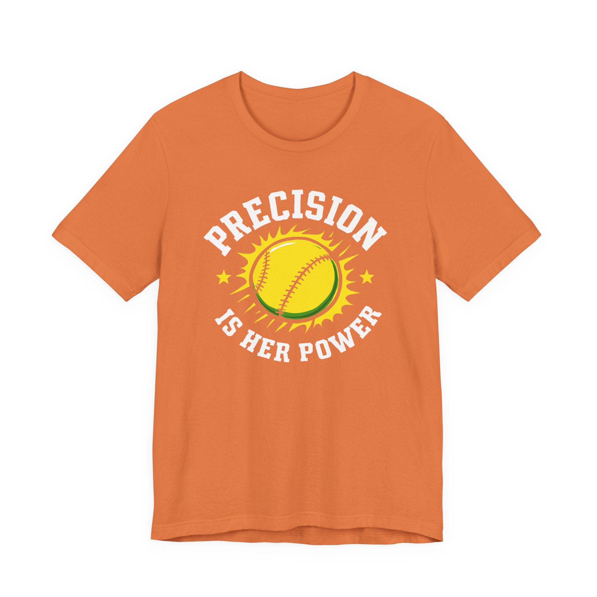 Softball Empowerment Tee - Precision is Her Power