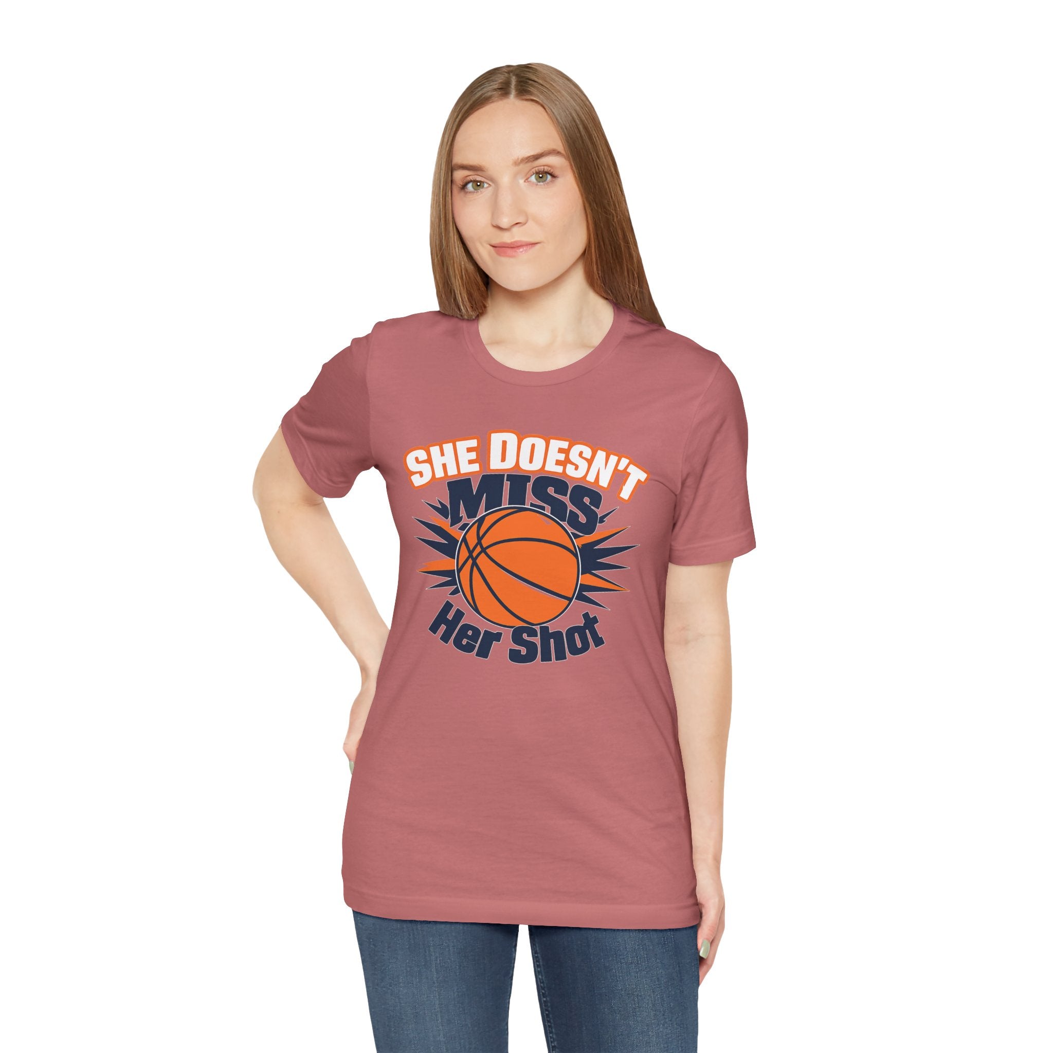 She Doesn't Miss Her Shot Unisex Tee