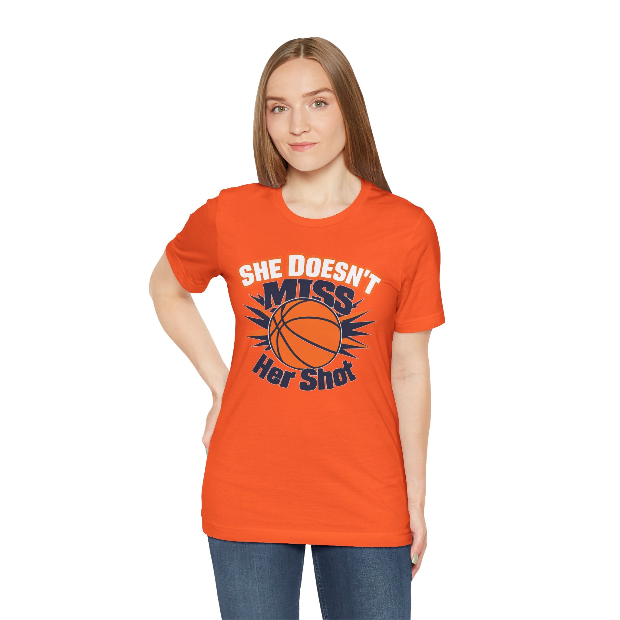She Doesn't Miss Her Shot Unisex Tee