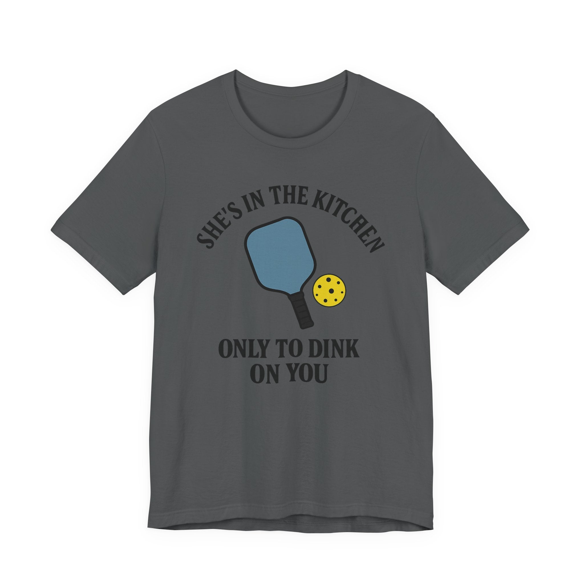 She's In The Kitchen Pickleball Unisex Tee