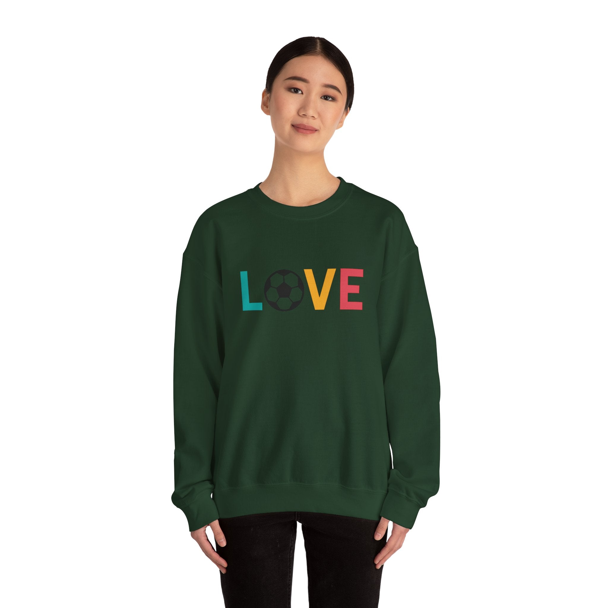 Soccer Love Sweatshirt | Unisex Heavy Blend