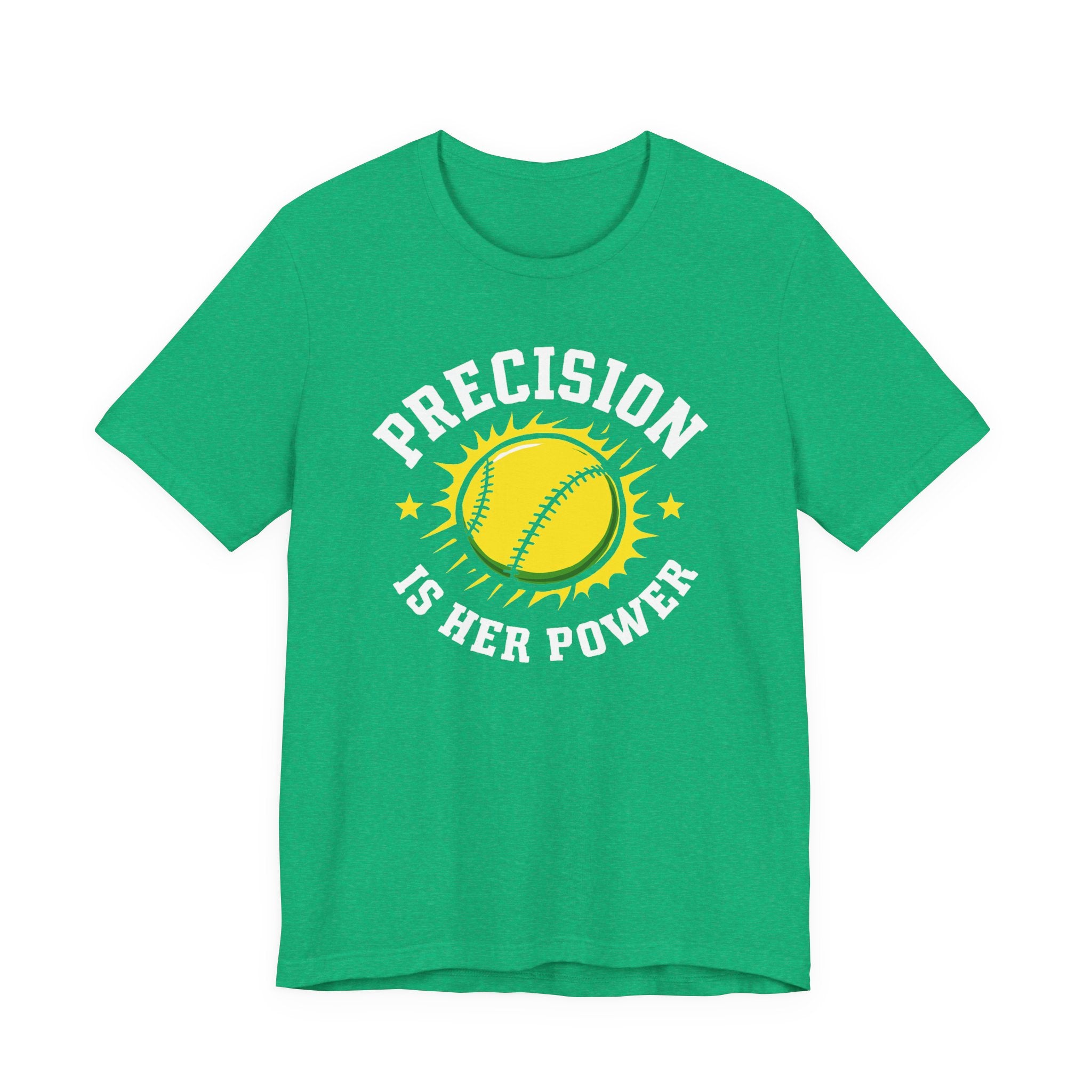 Softball Empowerment Tee - Precision is Her Power