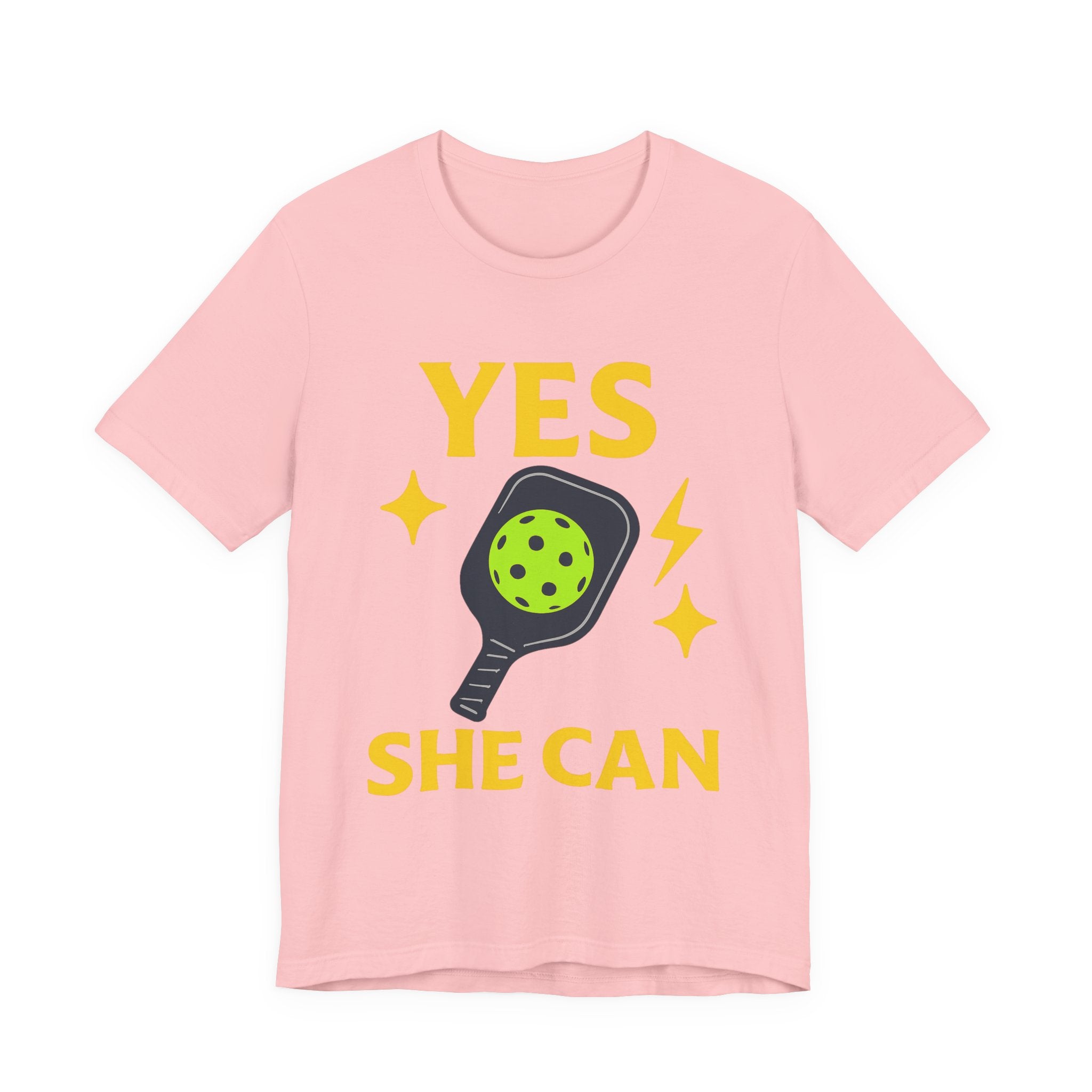 Yes, She Can Pickleball Unisex Tee