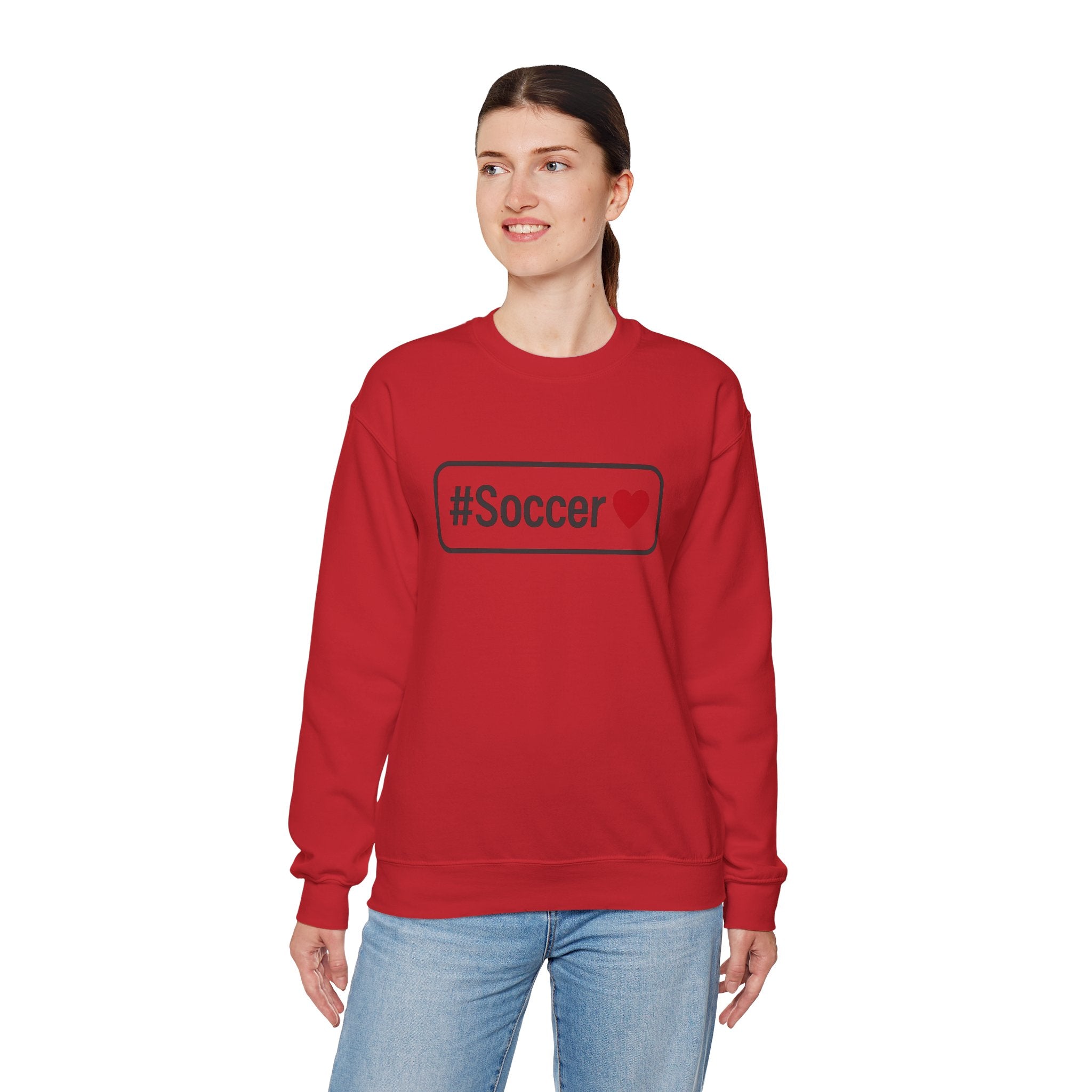 Soccer Love Sweatshirt, Cozy Sweatshirt for Sports Fans