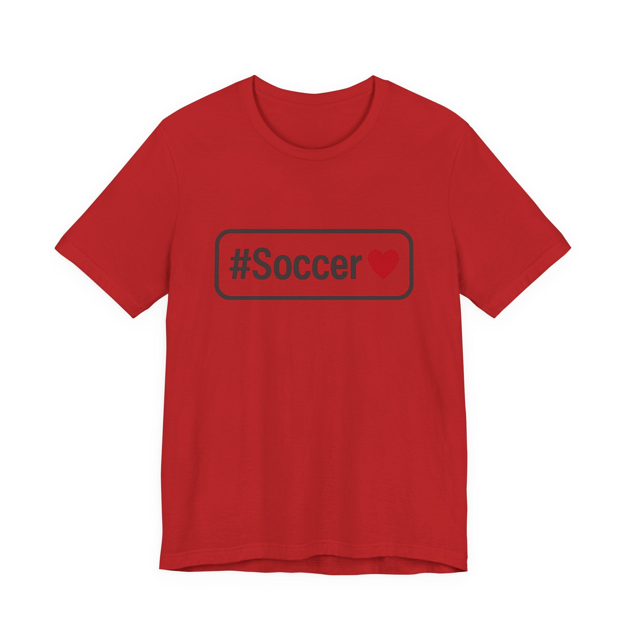 #Soccer Love Unisex Tee – Perfect for Fans