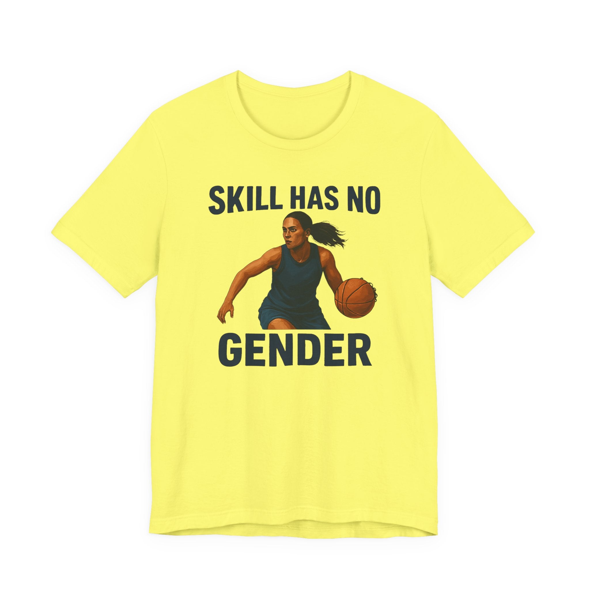 Empowering Basketball Tee - Skill Has No Gender