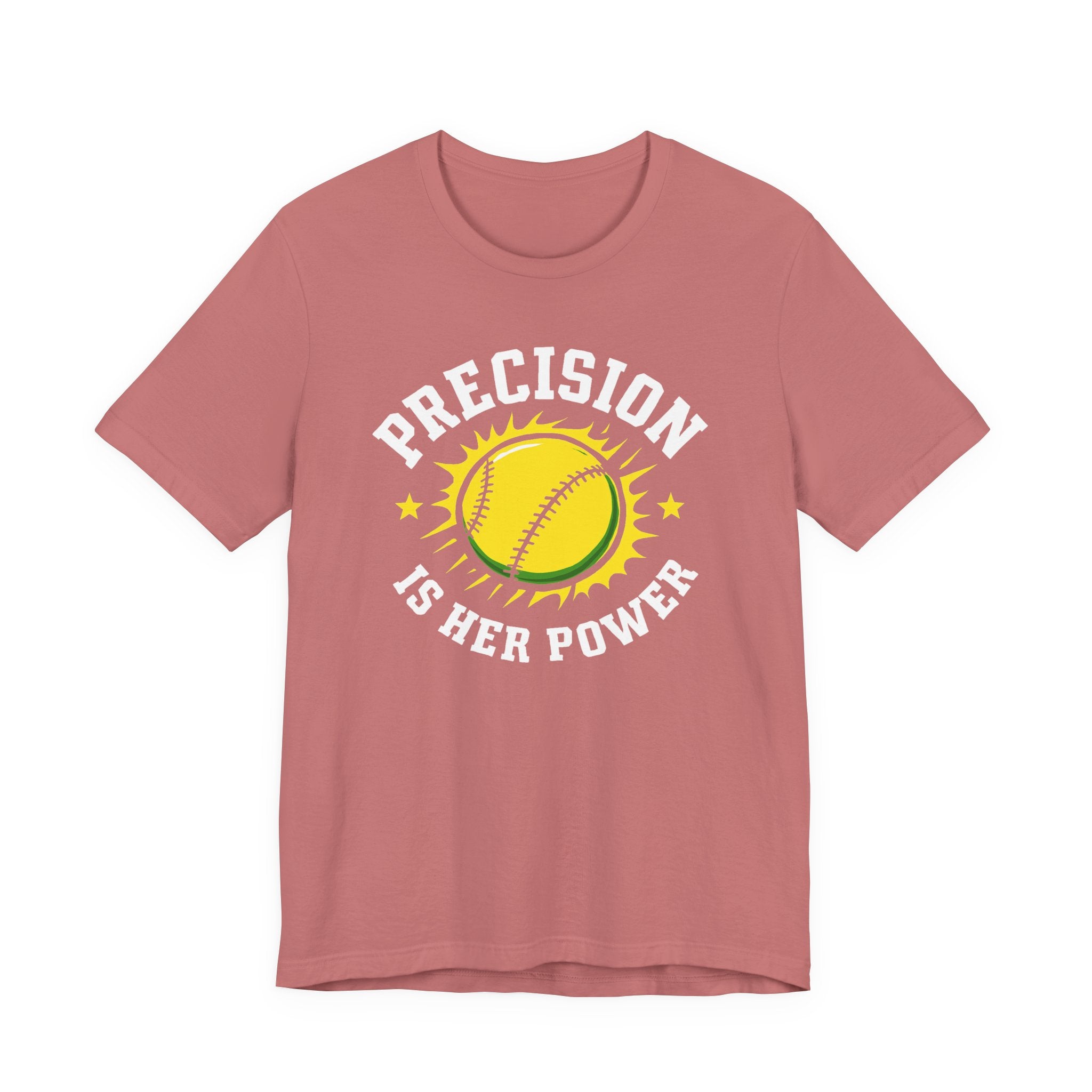 Softball Empowerment Tee - Precision is Her Power